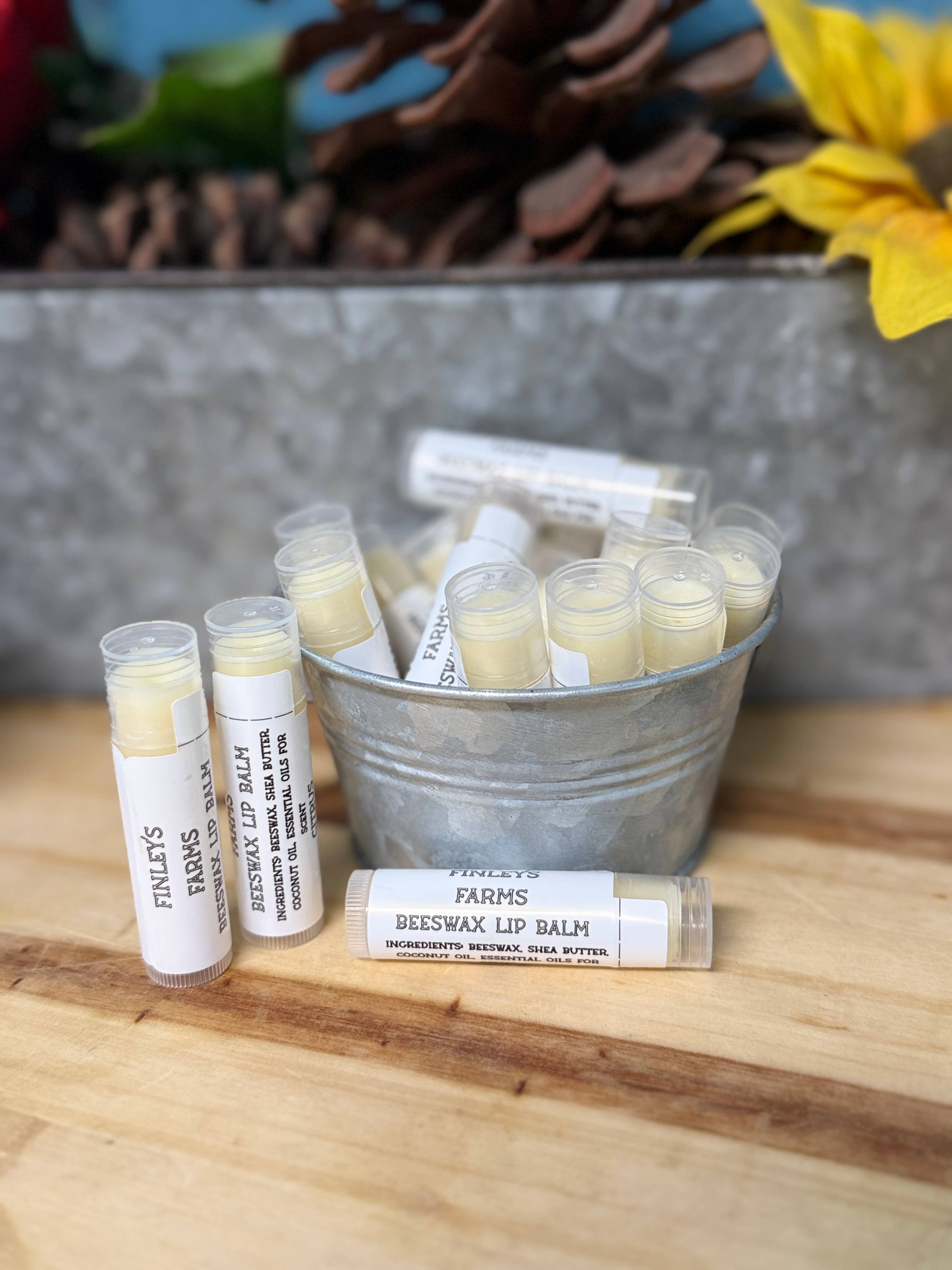 Finleys Farms - Finley’s Farms Beeswax Lip Balm – Rosemary Mint