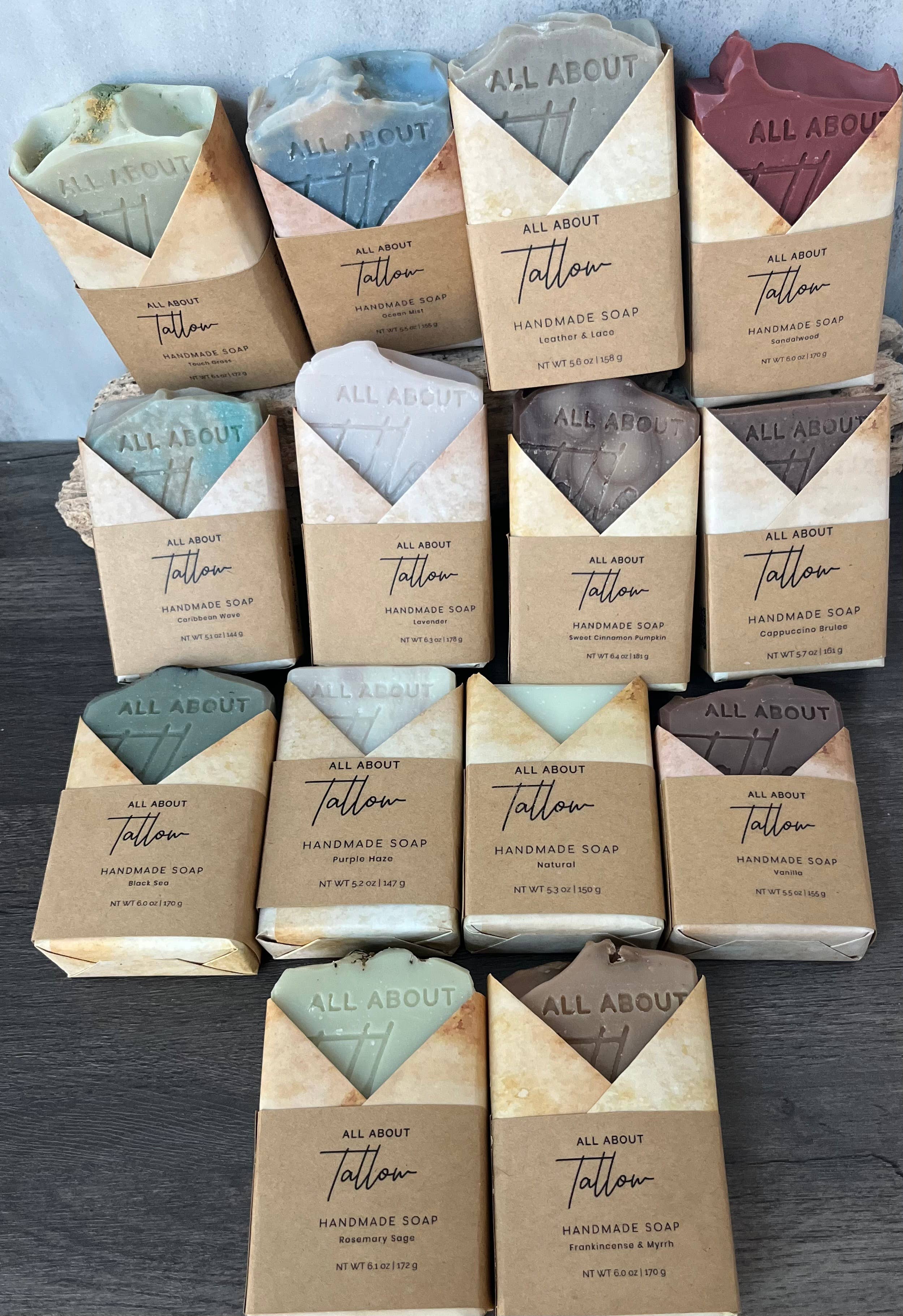 Handcrafted Tallow Soap: Unscented