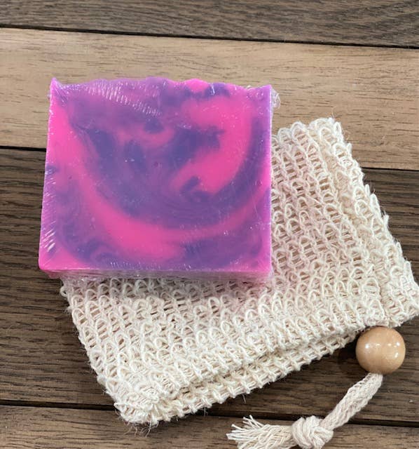 Sheepish Grins - Goat Milk Soaps: Red Hibiscus & Acai