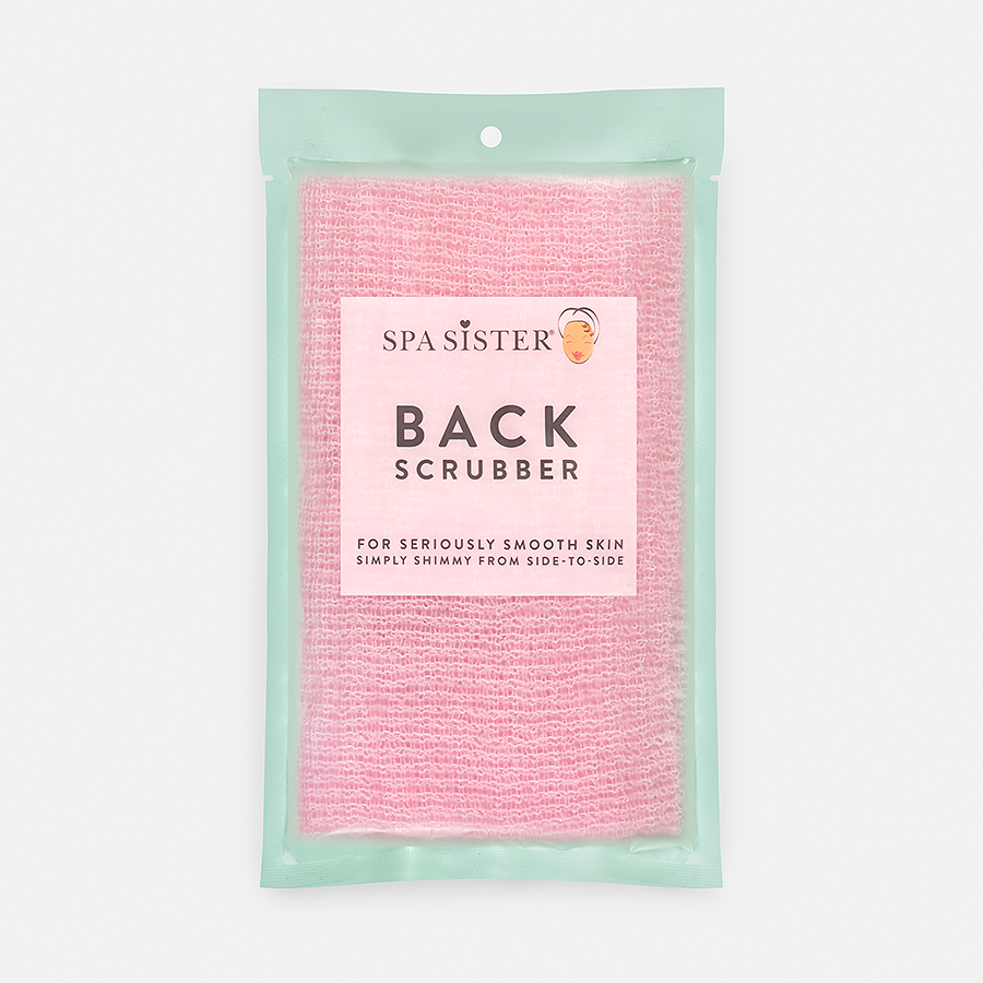 Seriously Smooth Back Scrubber: Pink