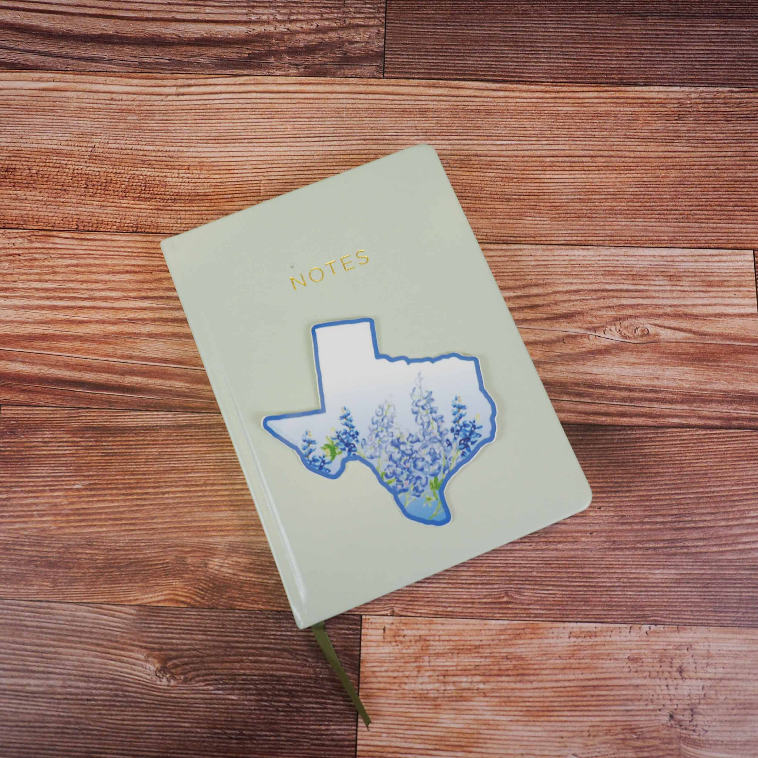 Sentinel Supply - Texas Bluebonnets Decal, Texas Bumper Sticker: Small - 3"