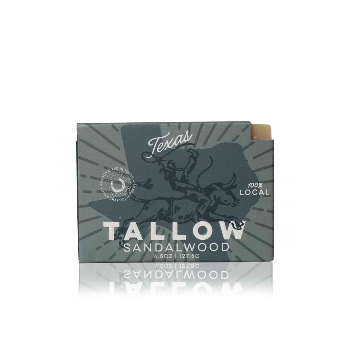 Kuhdoo Soap - Texas TALLOW - Sandalwood Bar Soap