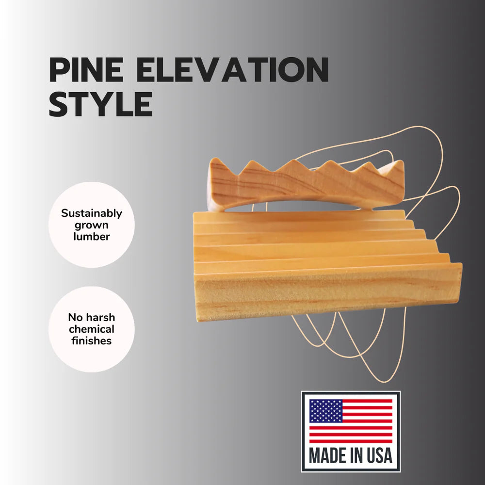 4" Pine Elevation Style