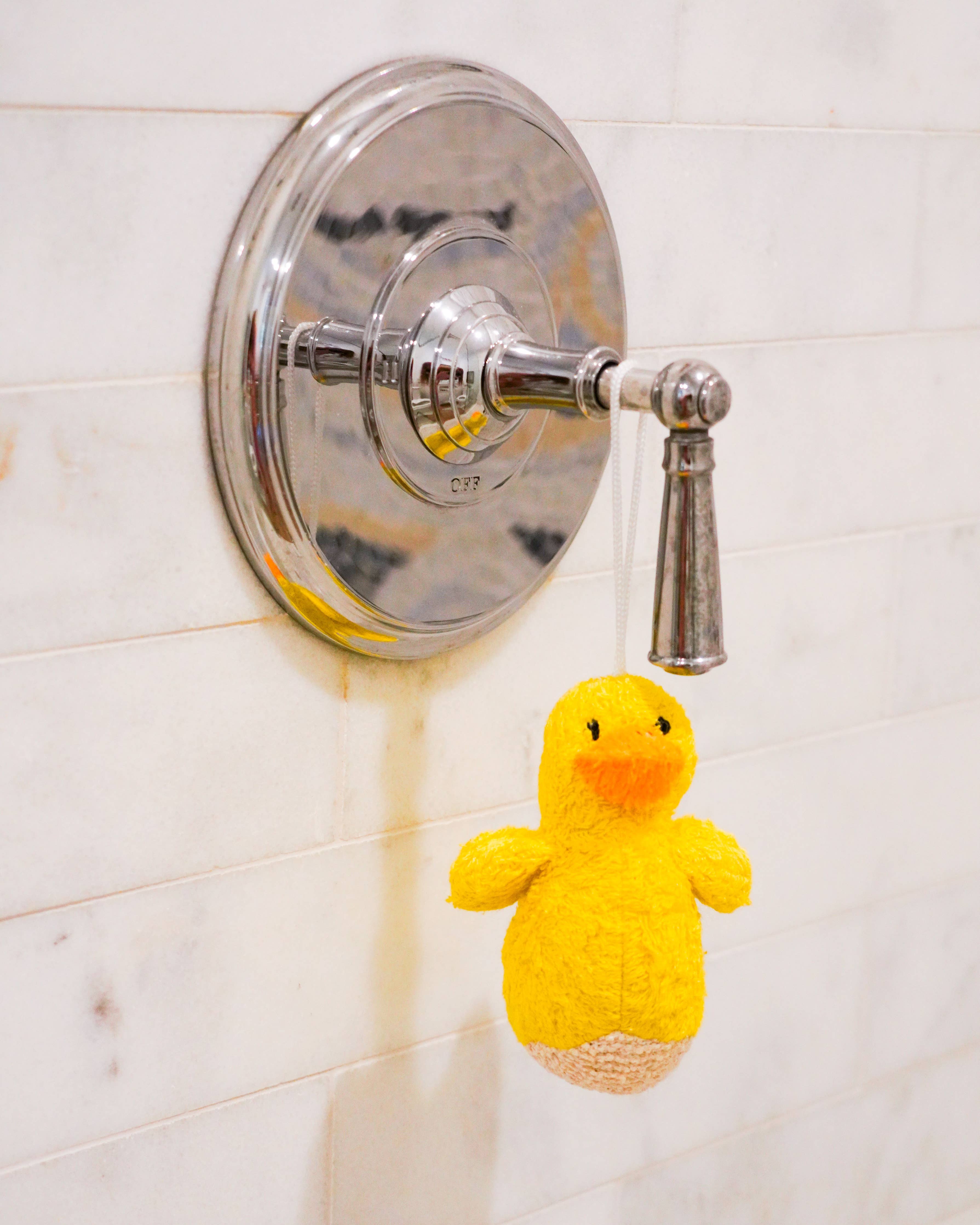 Ramie Duck Bath Scrubby