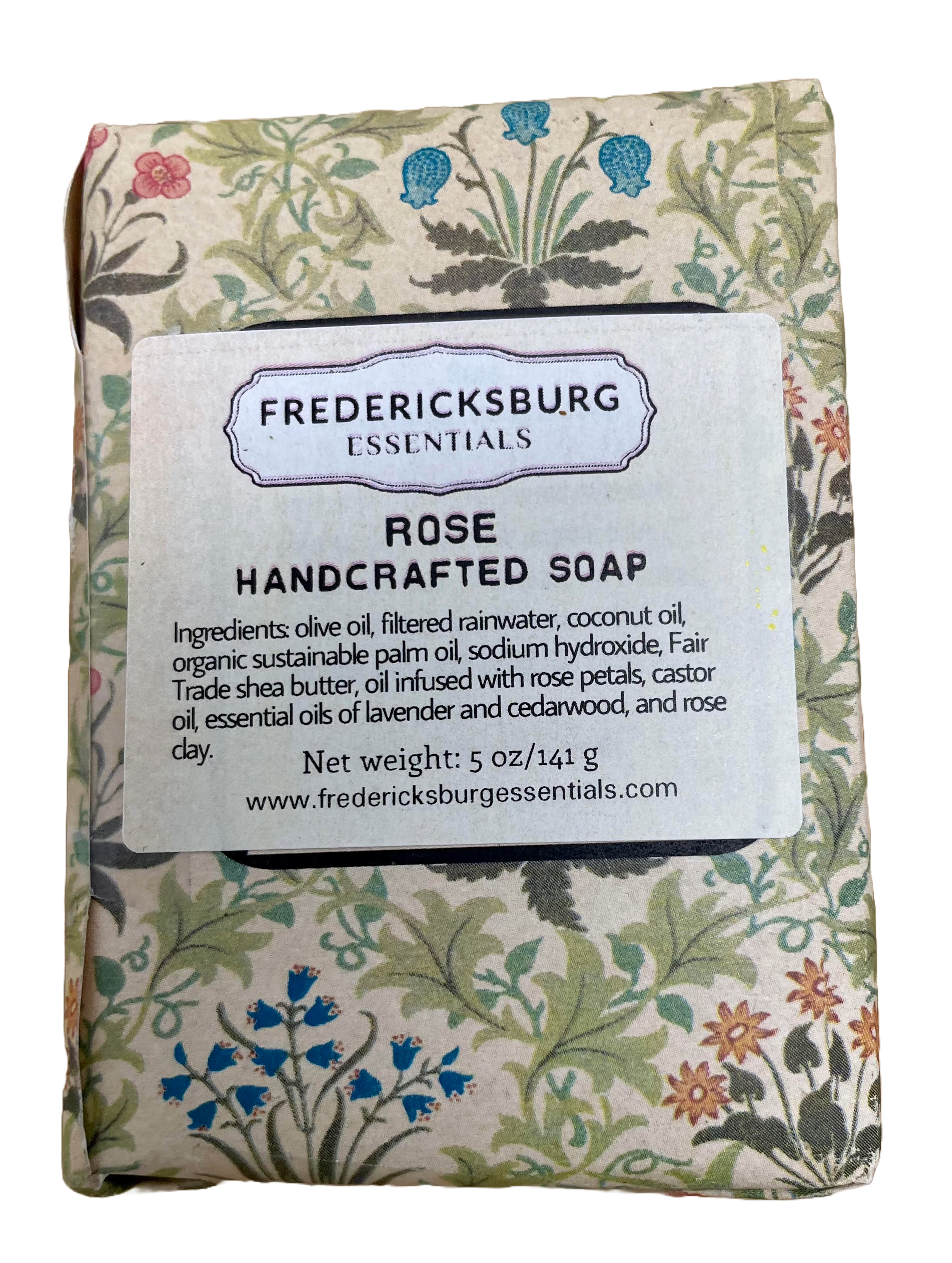 Fredericksburg Essentials - Rose Soap Bar