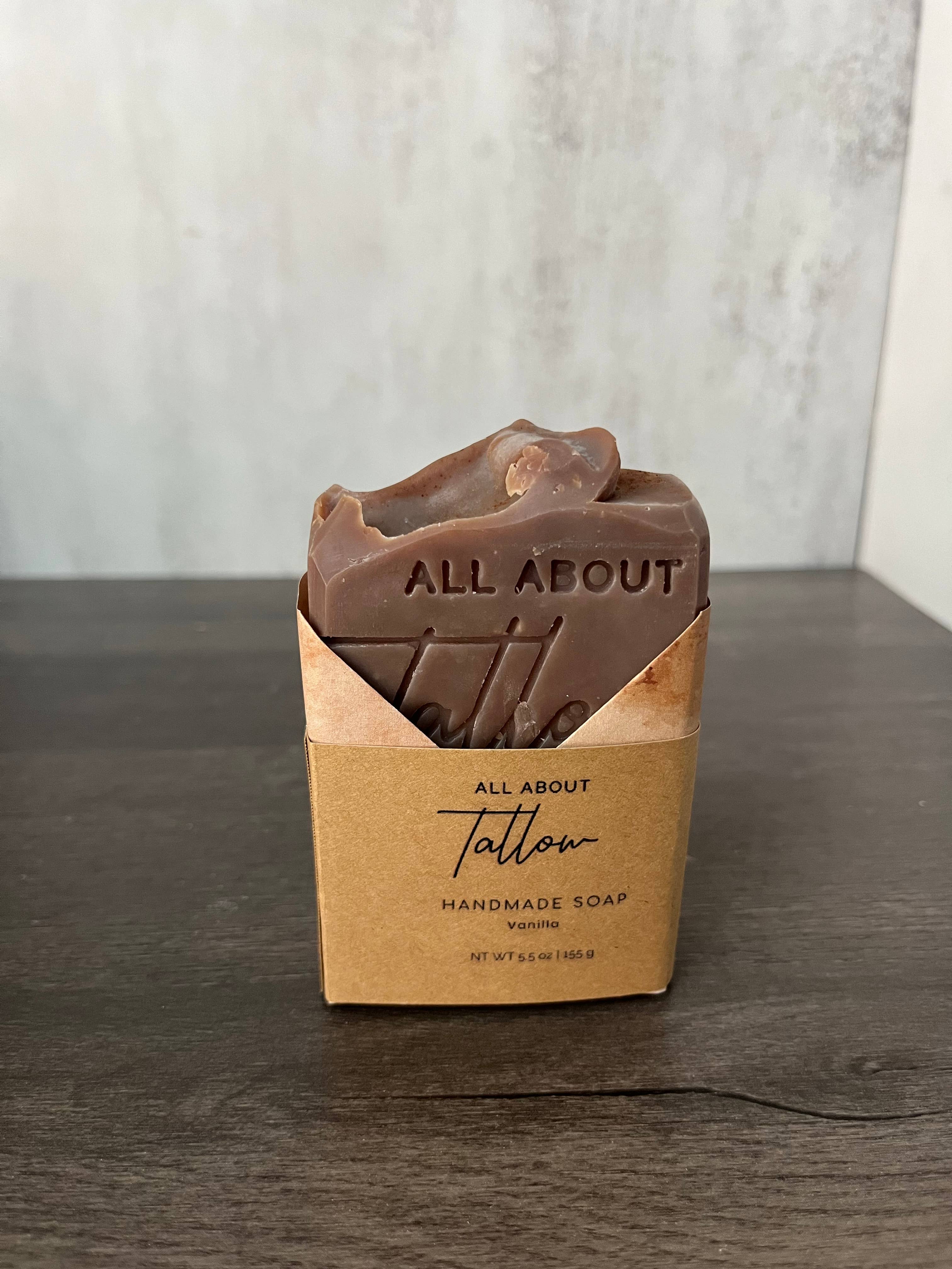Handcrafted Tallow Soap: Redwood & Moss