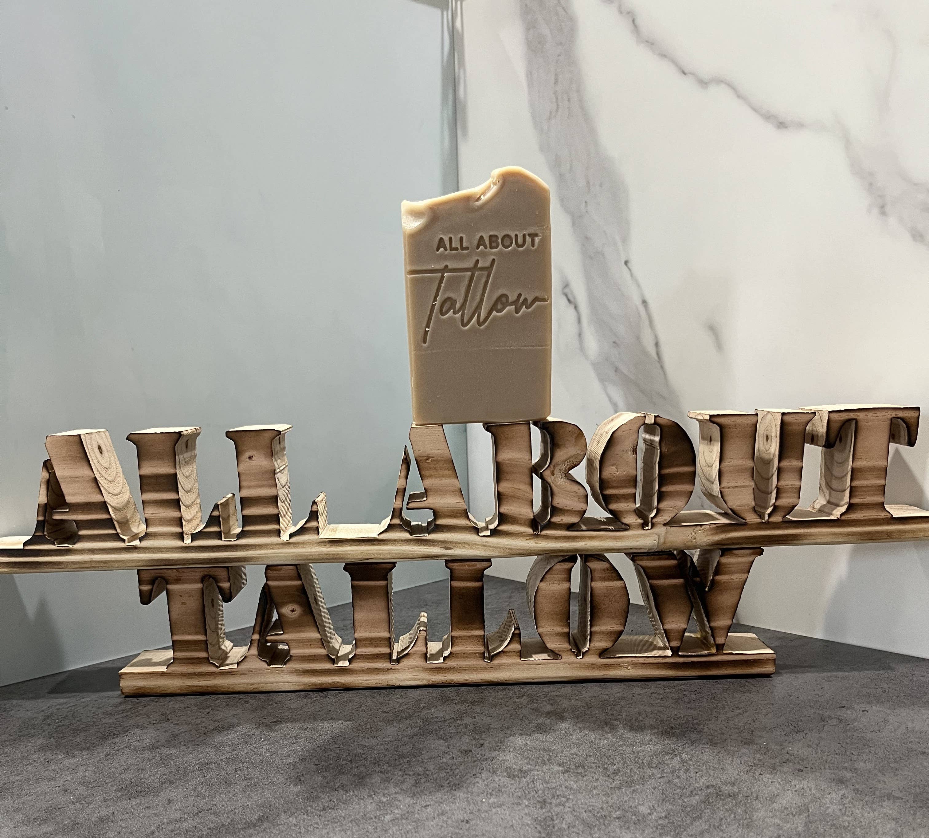 Handcrafted Tallow Soap: Redwood & Moss