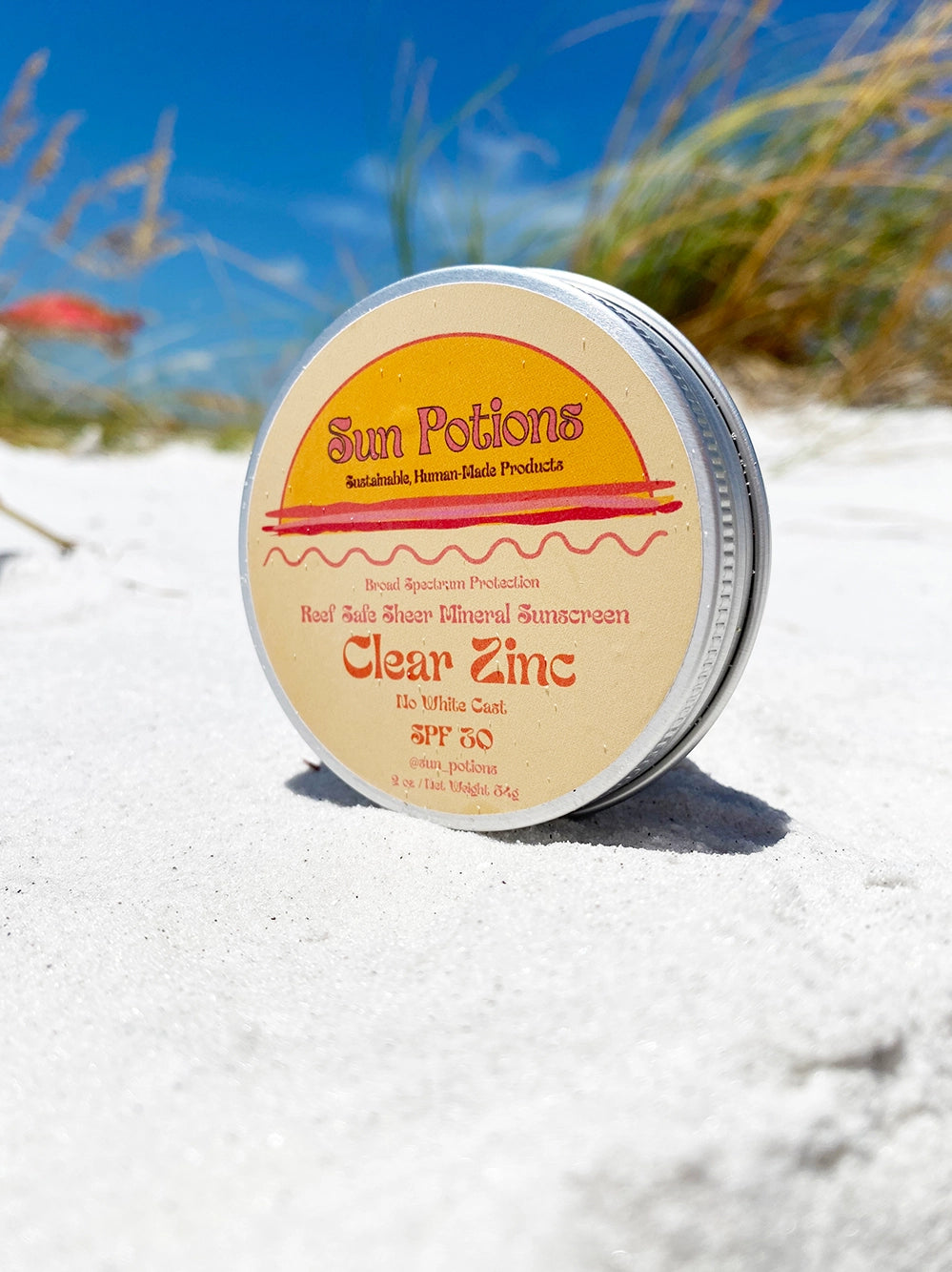 Sun Potions Clear Zinc SPF30