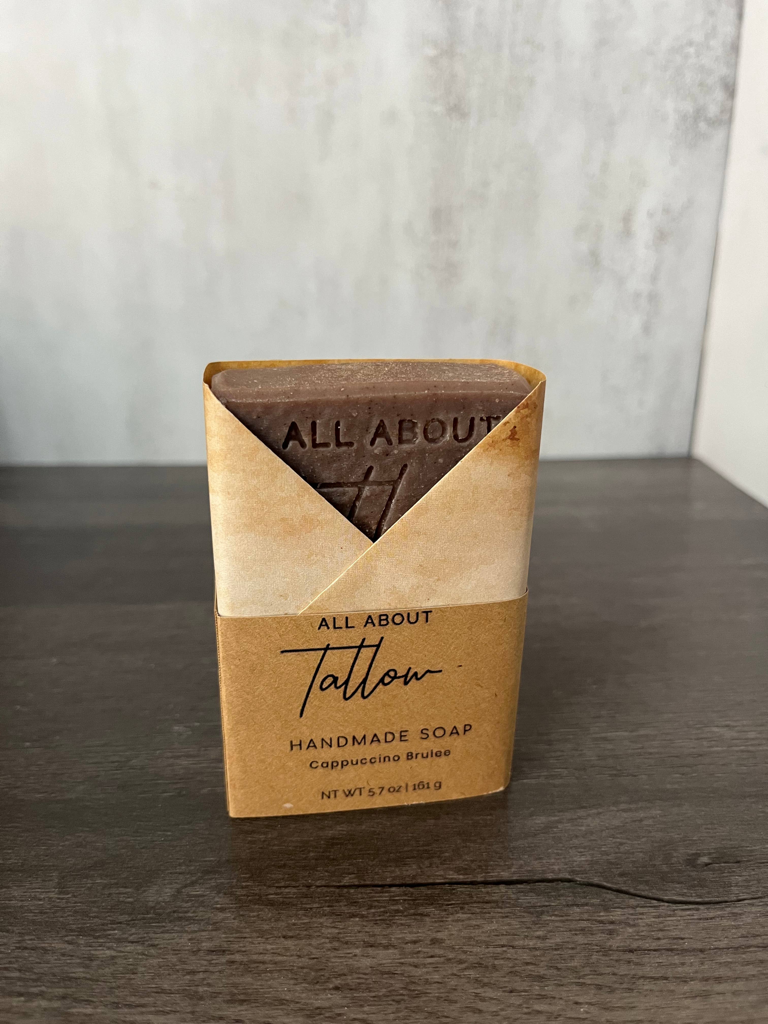 Handcrafted Tallow Soap: Sandalwood