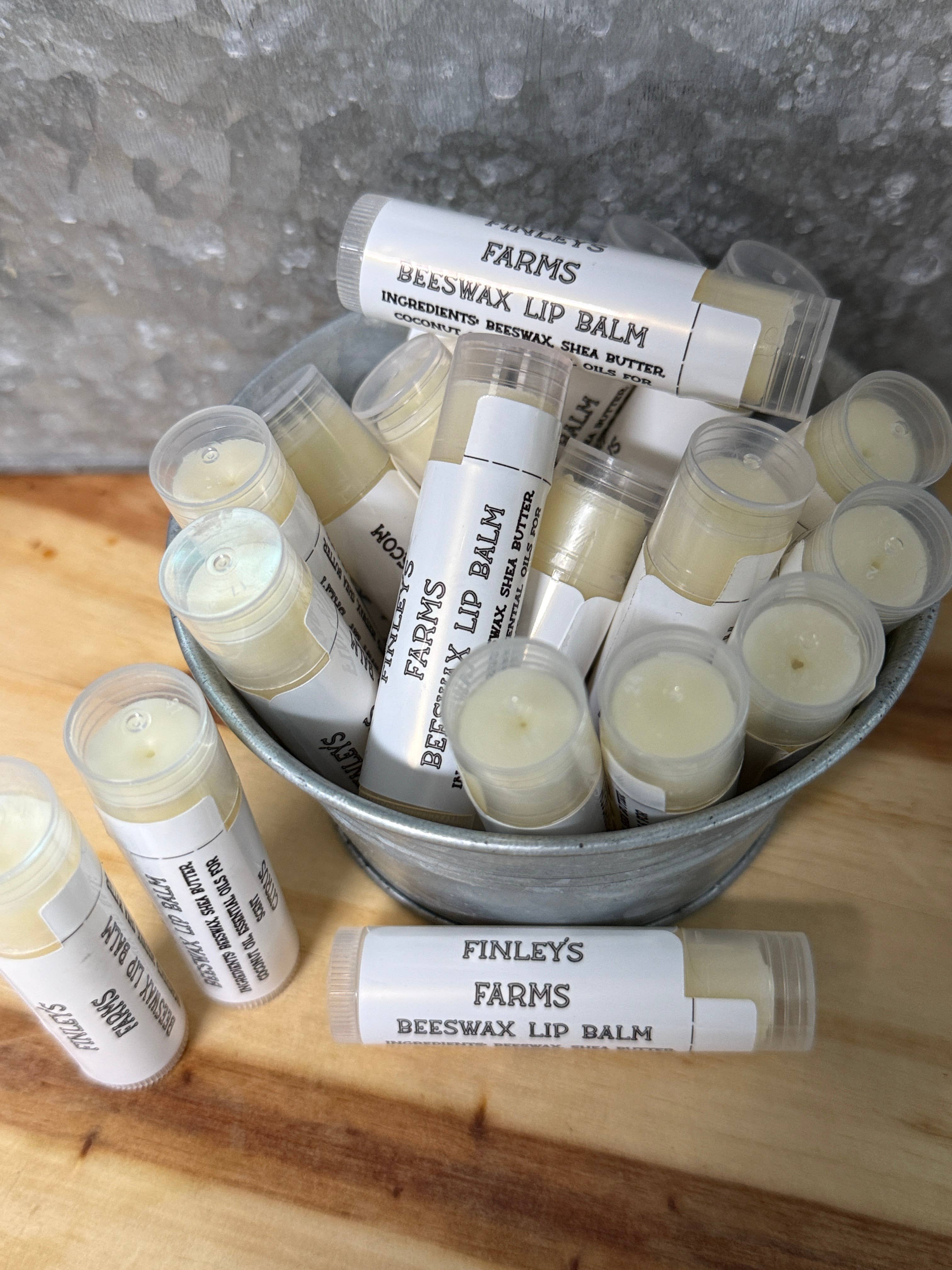 Finleys Farms - Finley’s Farms Beeswax Lip Balm – Rosemary Mint