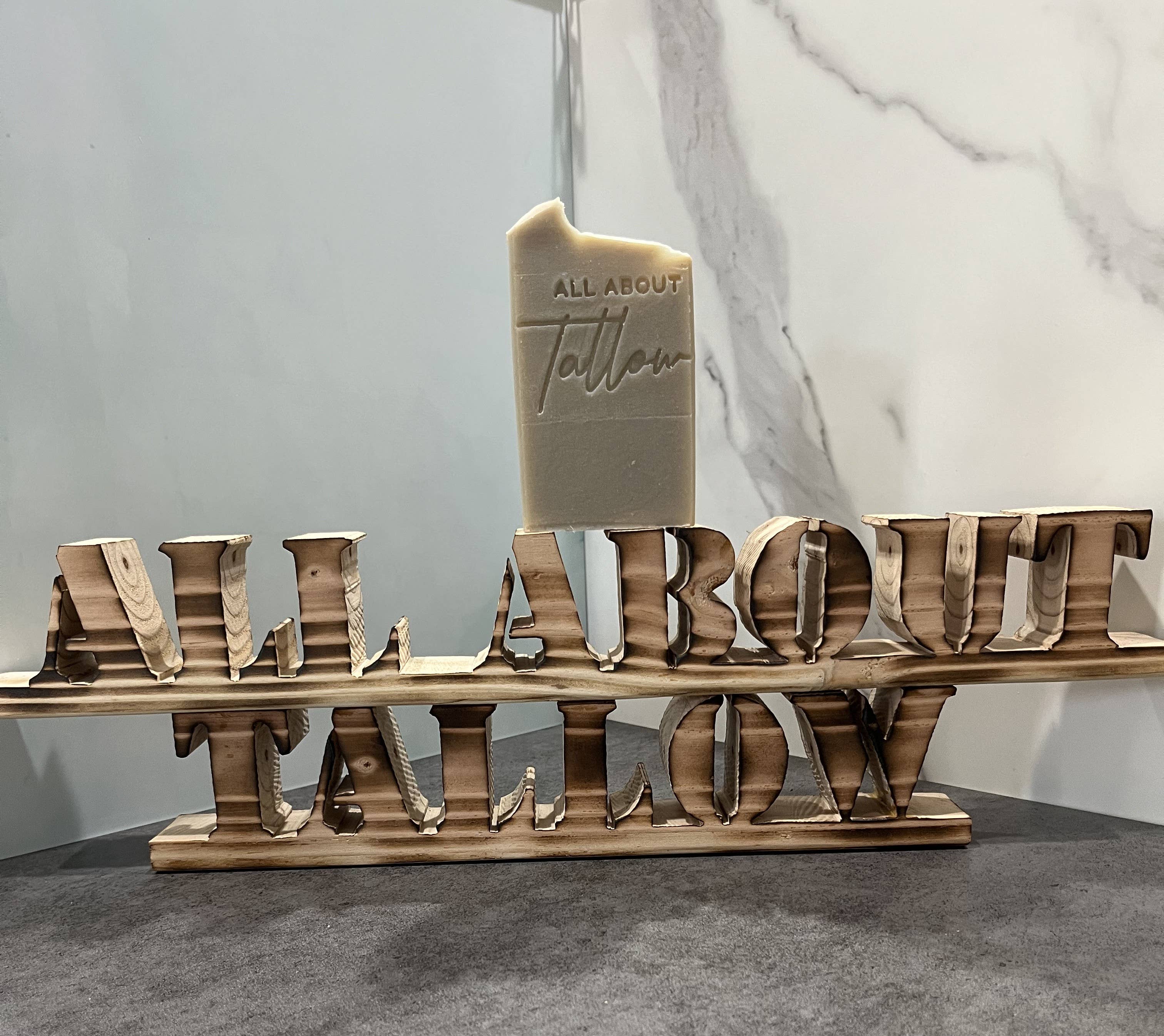 Handcrafted Tallow Soap: Redwood & Moss