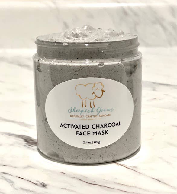 Sheepish Grins - Activated Charcoal Face Mask