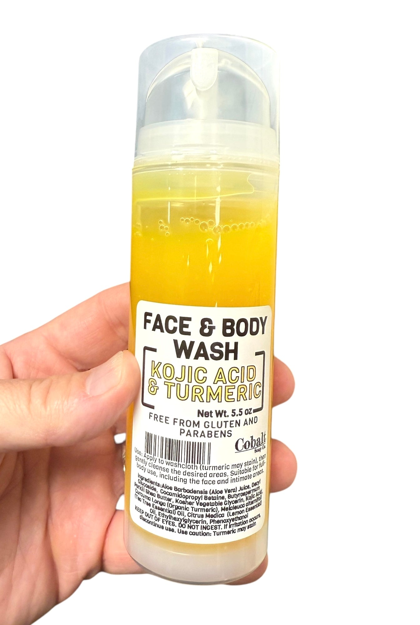 Kojic Acid & Turmeric Brightening Face & Body Wash
