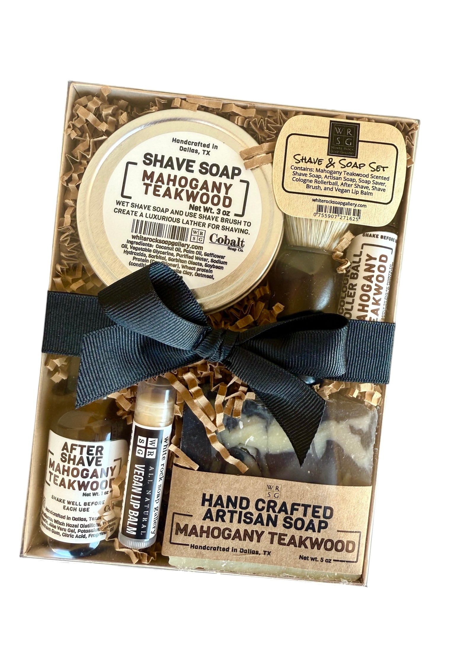Kit de jabón y afeitado Cobalt Soap Co.