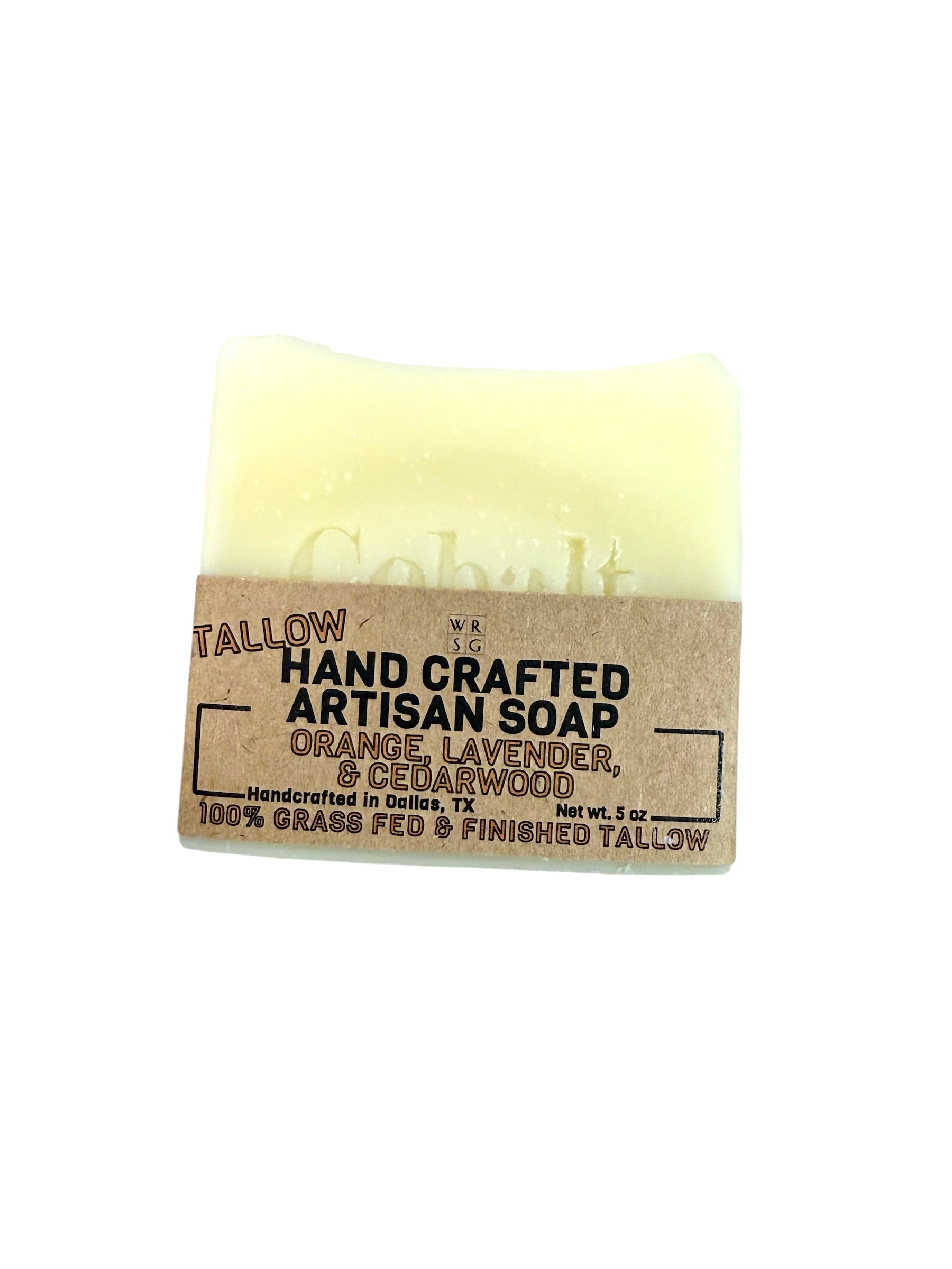 Cobalt Soap Grass-Fed Tallow Soap Bar