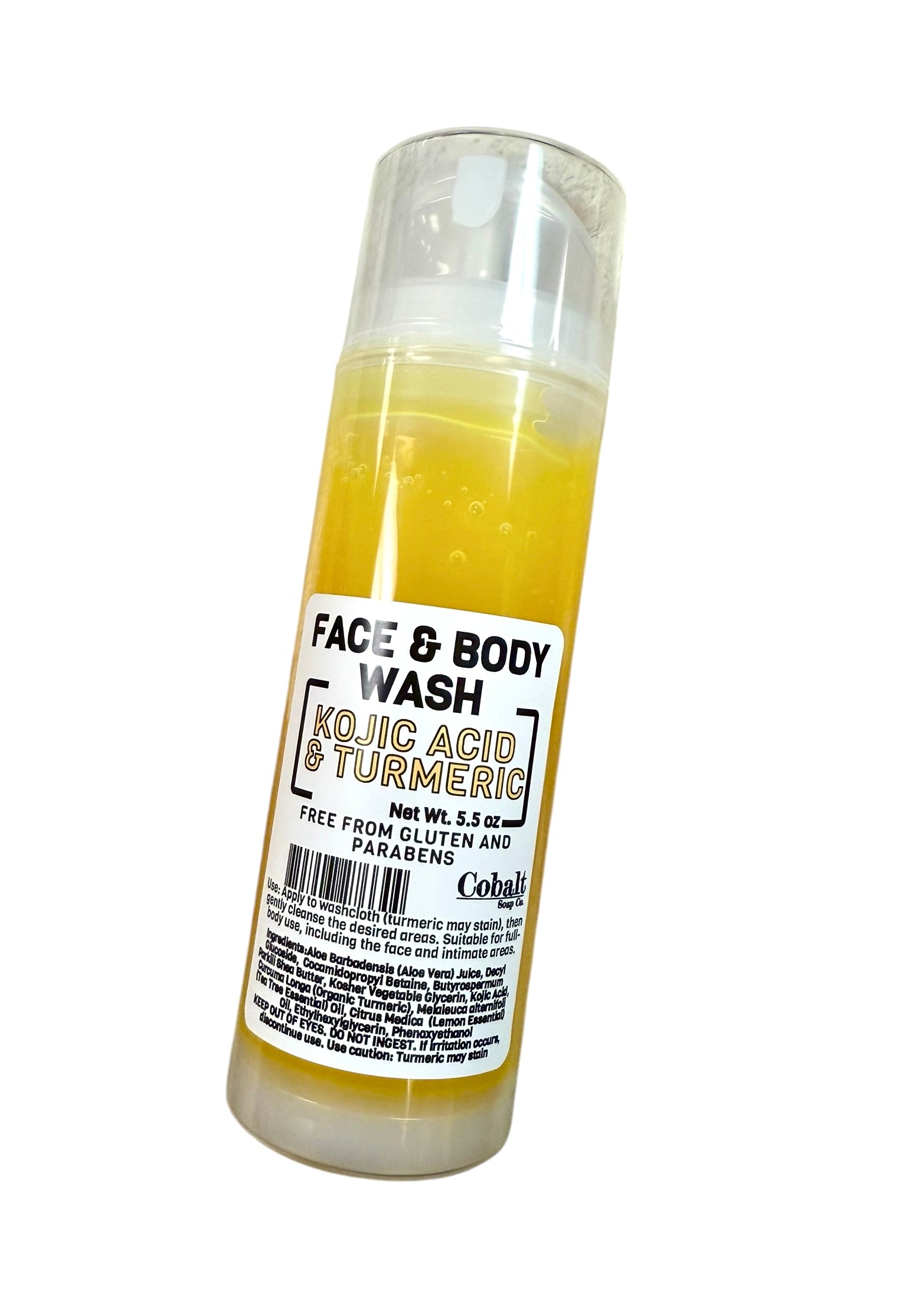 Kojic Acid & Turmeric Brightening Face & Body Wash