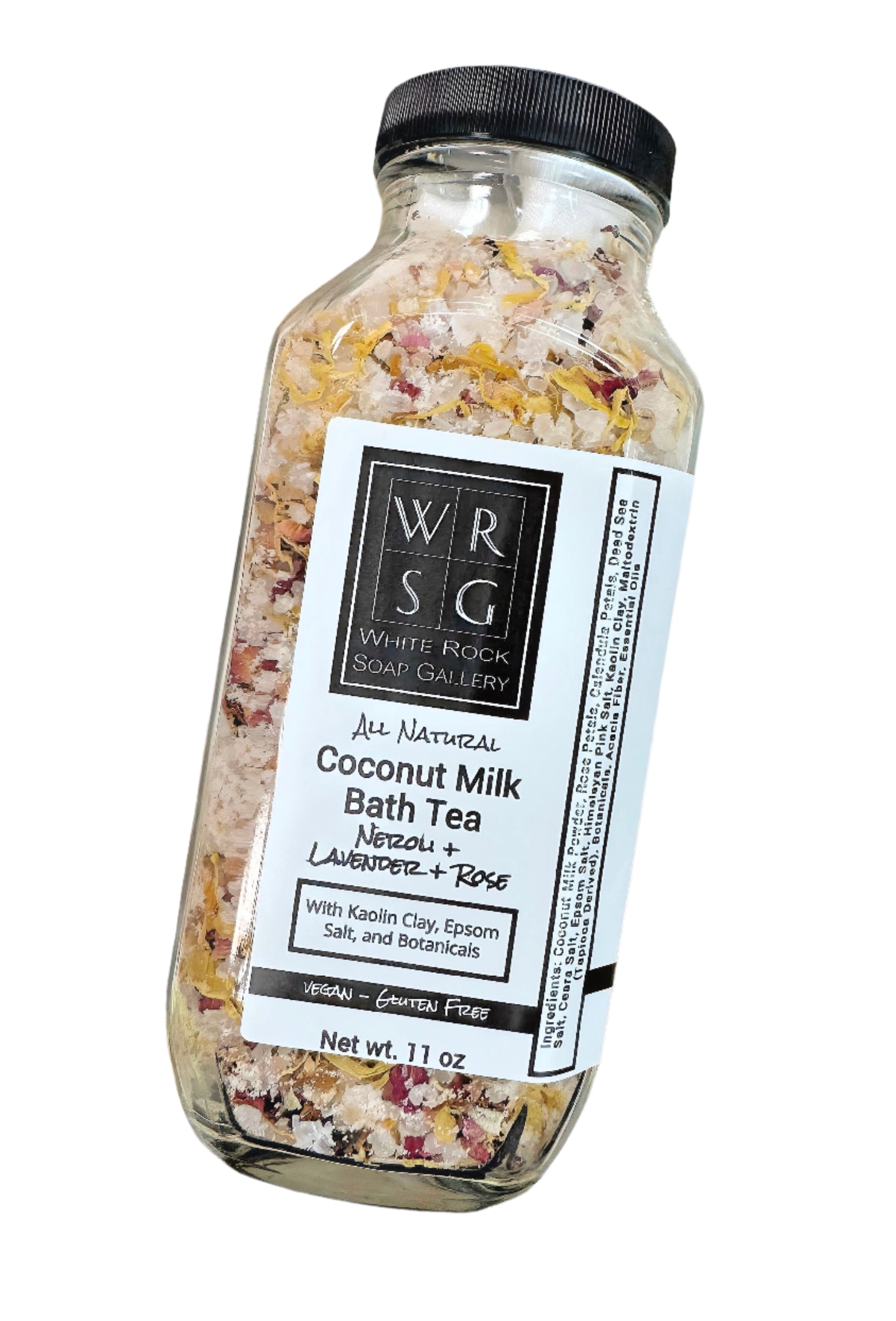 Té de baño con leche de coco