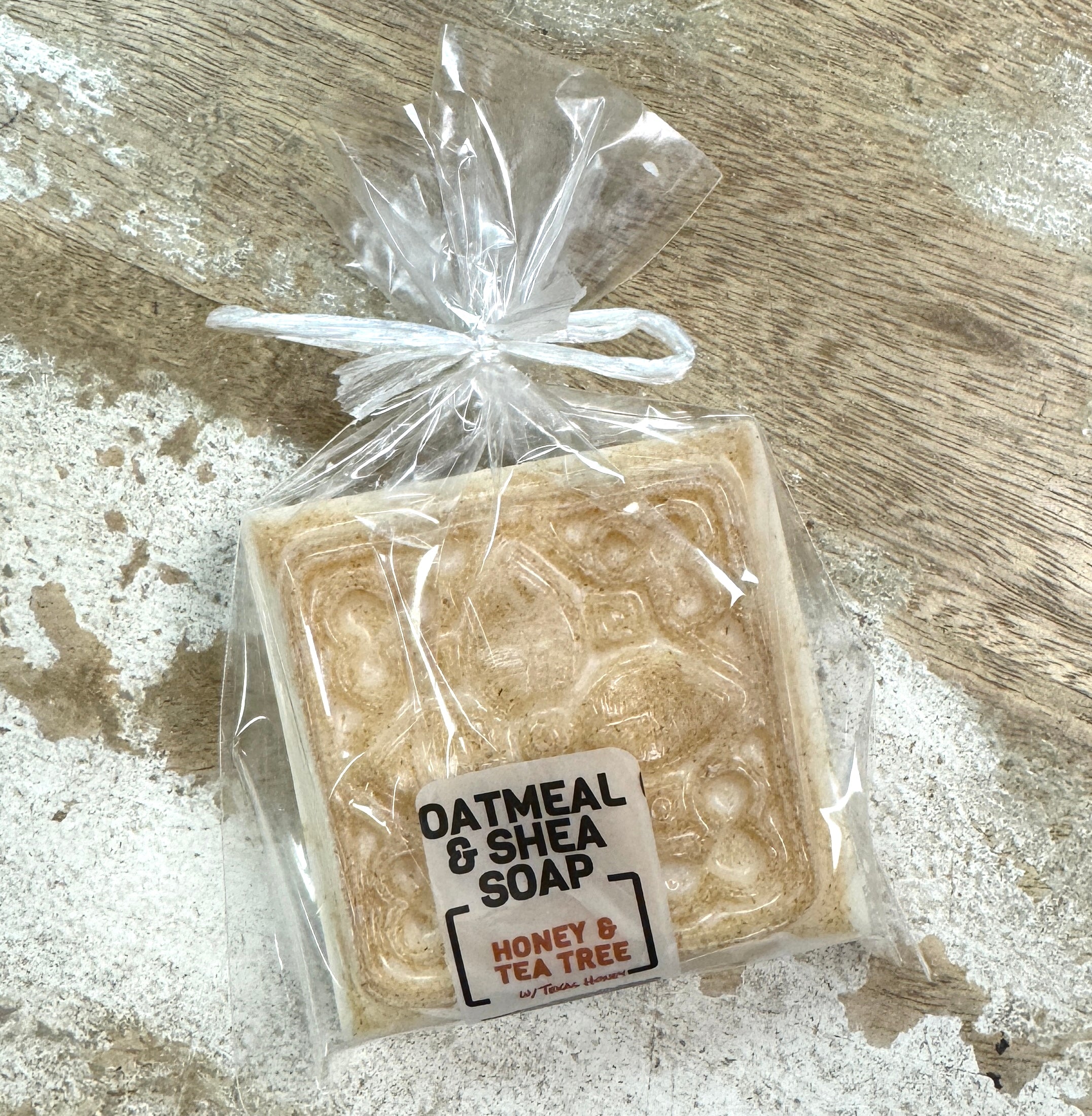 Jabón de cobalto no. 70 - Jabón de Karité de Avena con Miel y Árbol de Té
