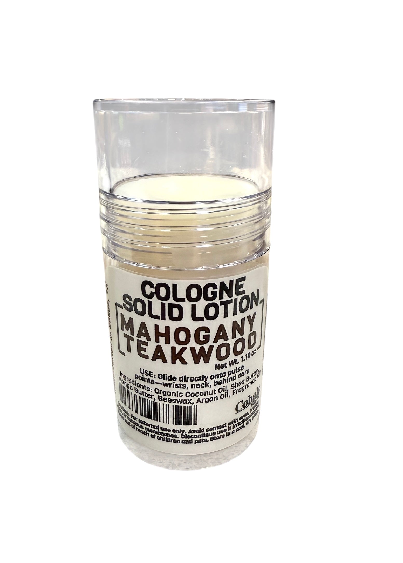 Cobalt Soap Solid Cologne Lotion Stick