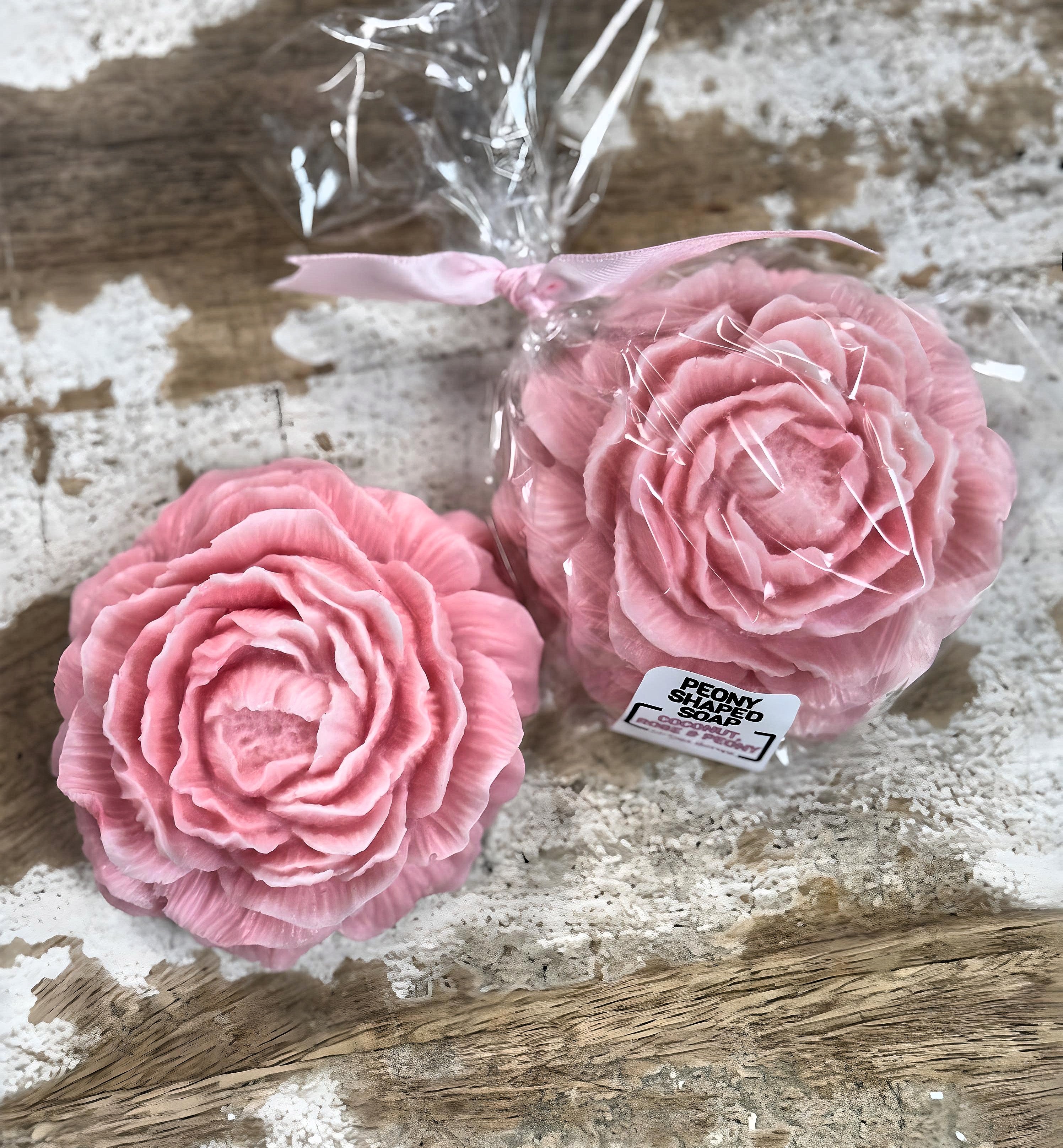Peony Shaped Soap