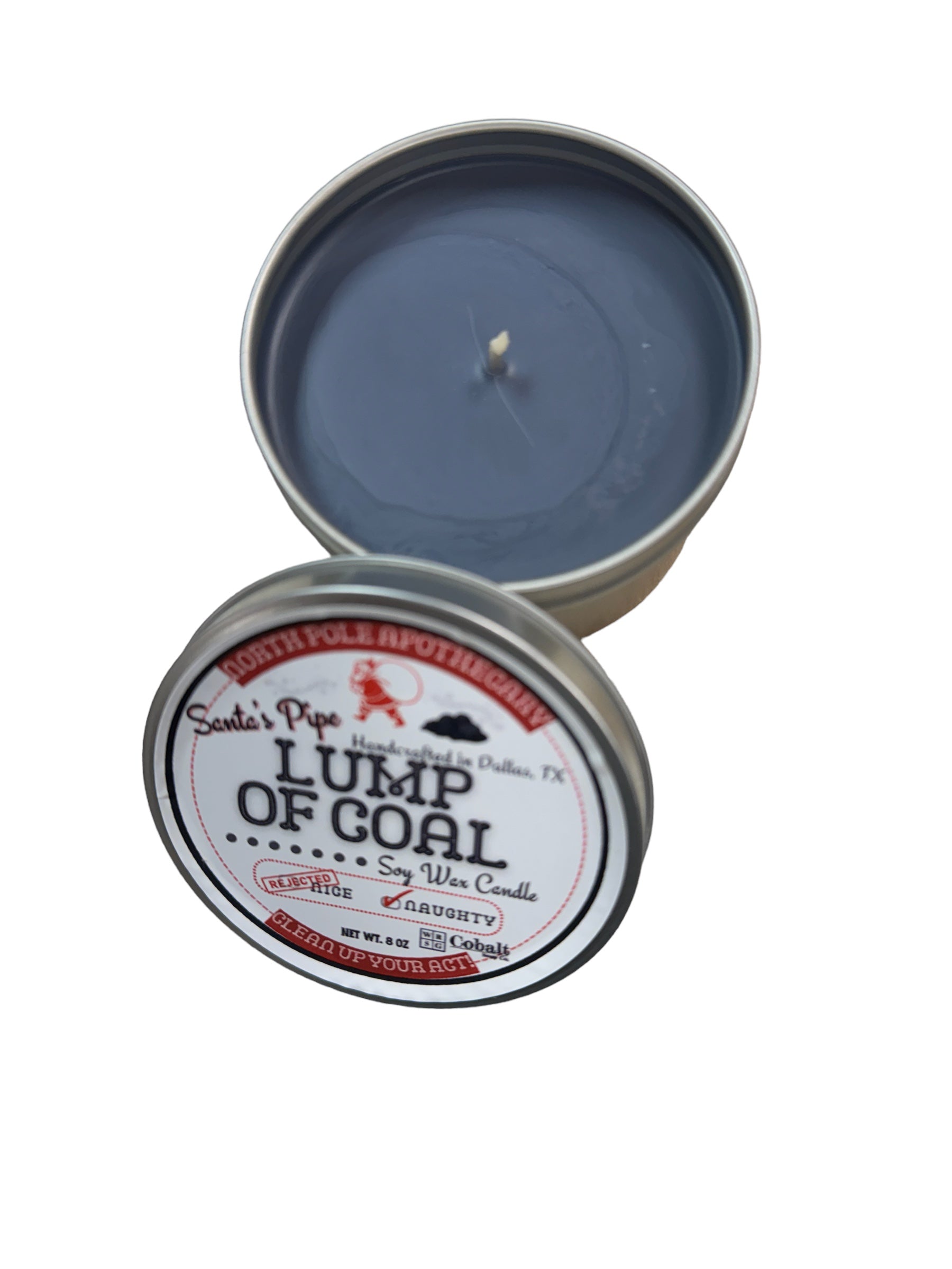 Lump of Coal Candle