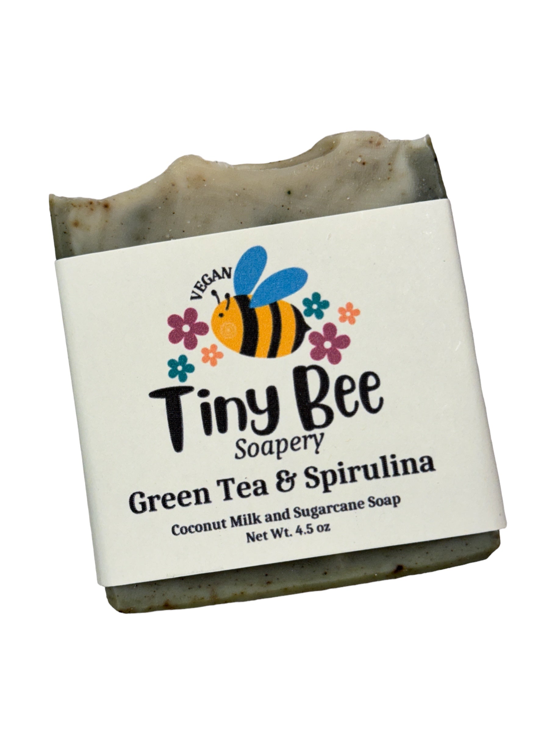 Tiny Bee Soapery Jabón en Barra de Miel de Manzana y Salvia 
