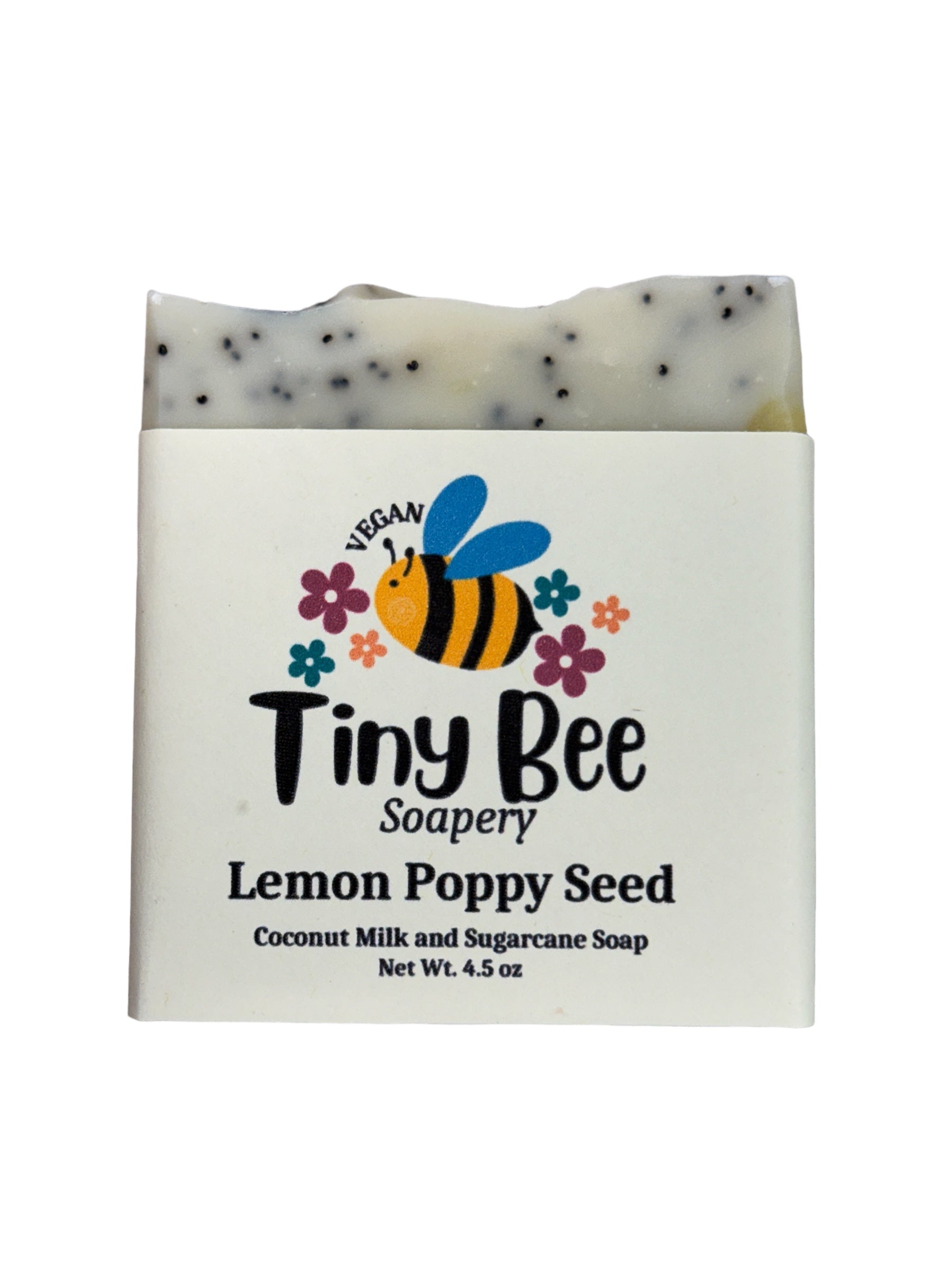 Tiny Bee Soapery Jabón en Barra de Miel de Manzana y Salvia 