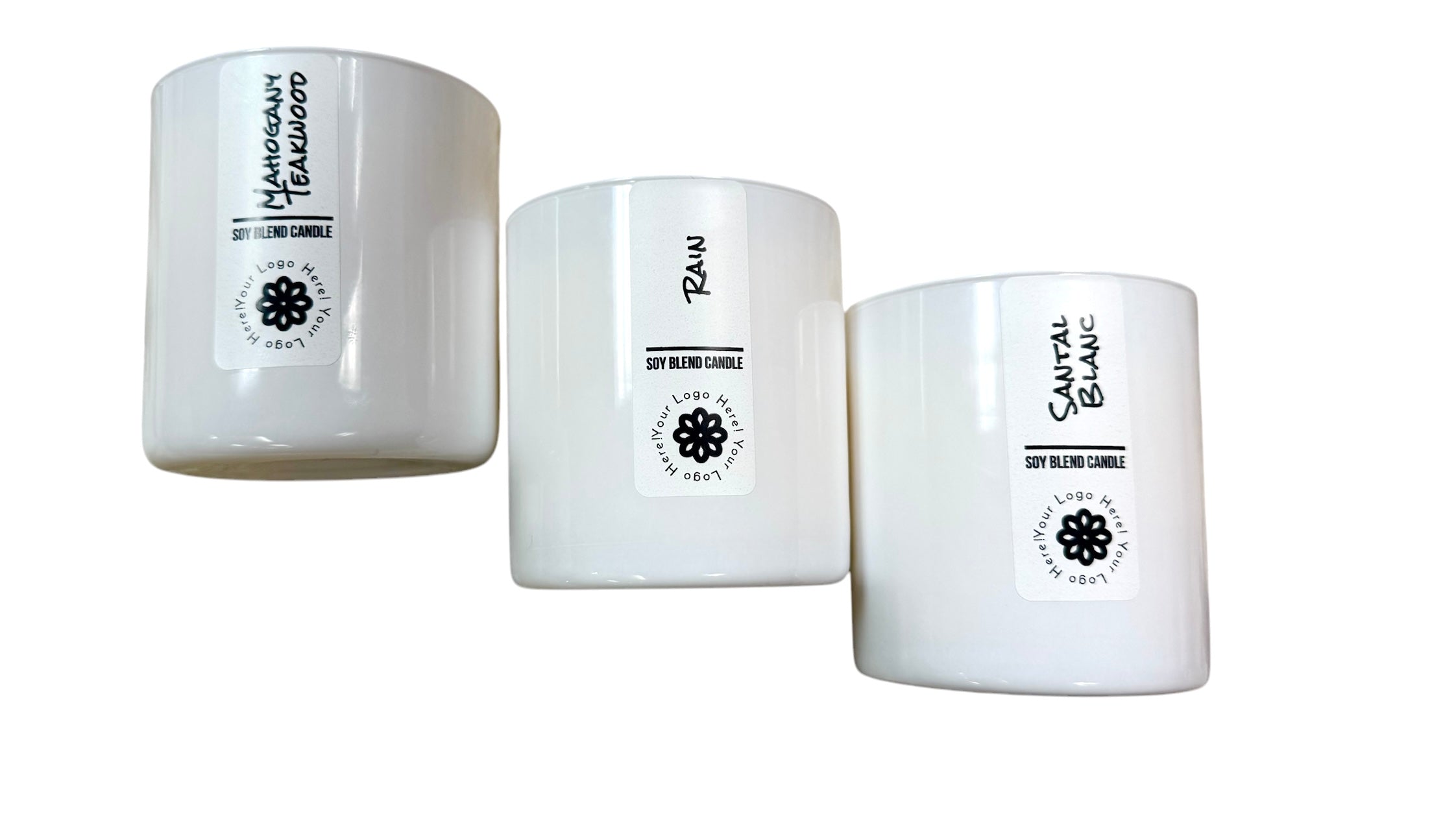 White Label Soy Wax Candle - 10 Scents to Choose From