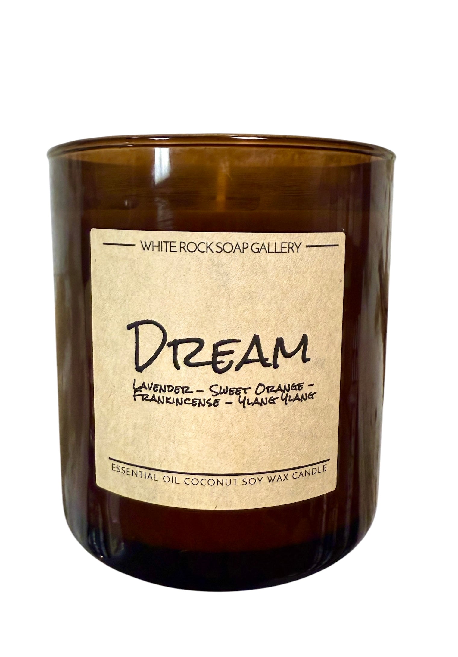 Coconut Soy Wax Essential Oil Candle - Dream