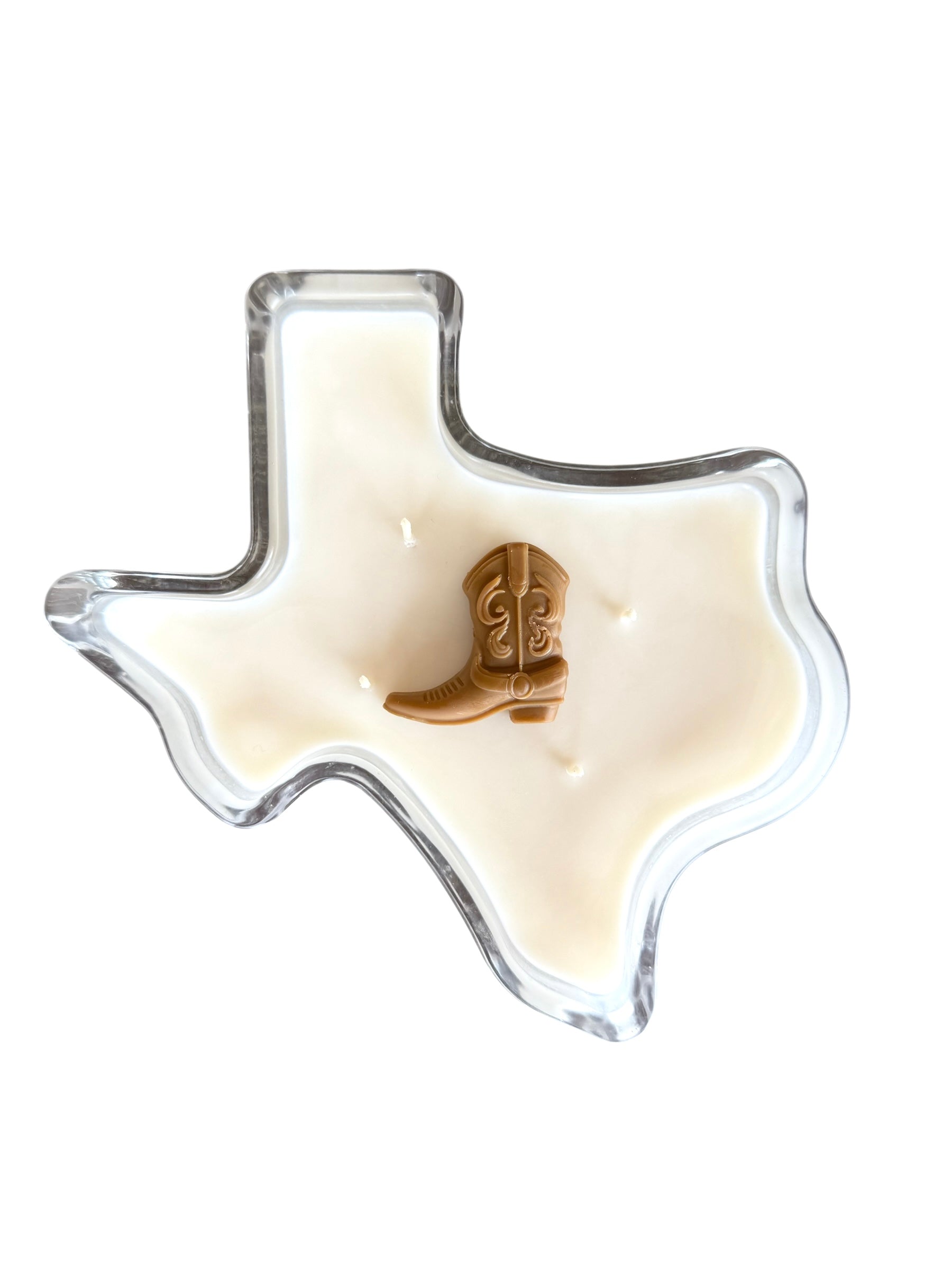 Soy Wax Candle - Texas Shaped Jar Collection