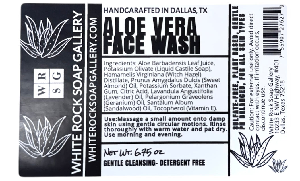 Aloe Vera Face Wash ✨ Now with Witch Hazel — and in a foaming pump! ✨