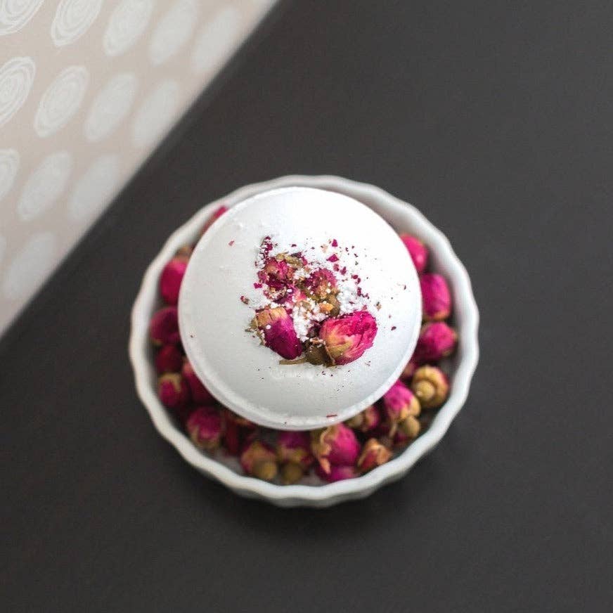 Whipped Up Wonderful - Romance Rose Petals Bath Bomb