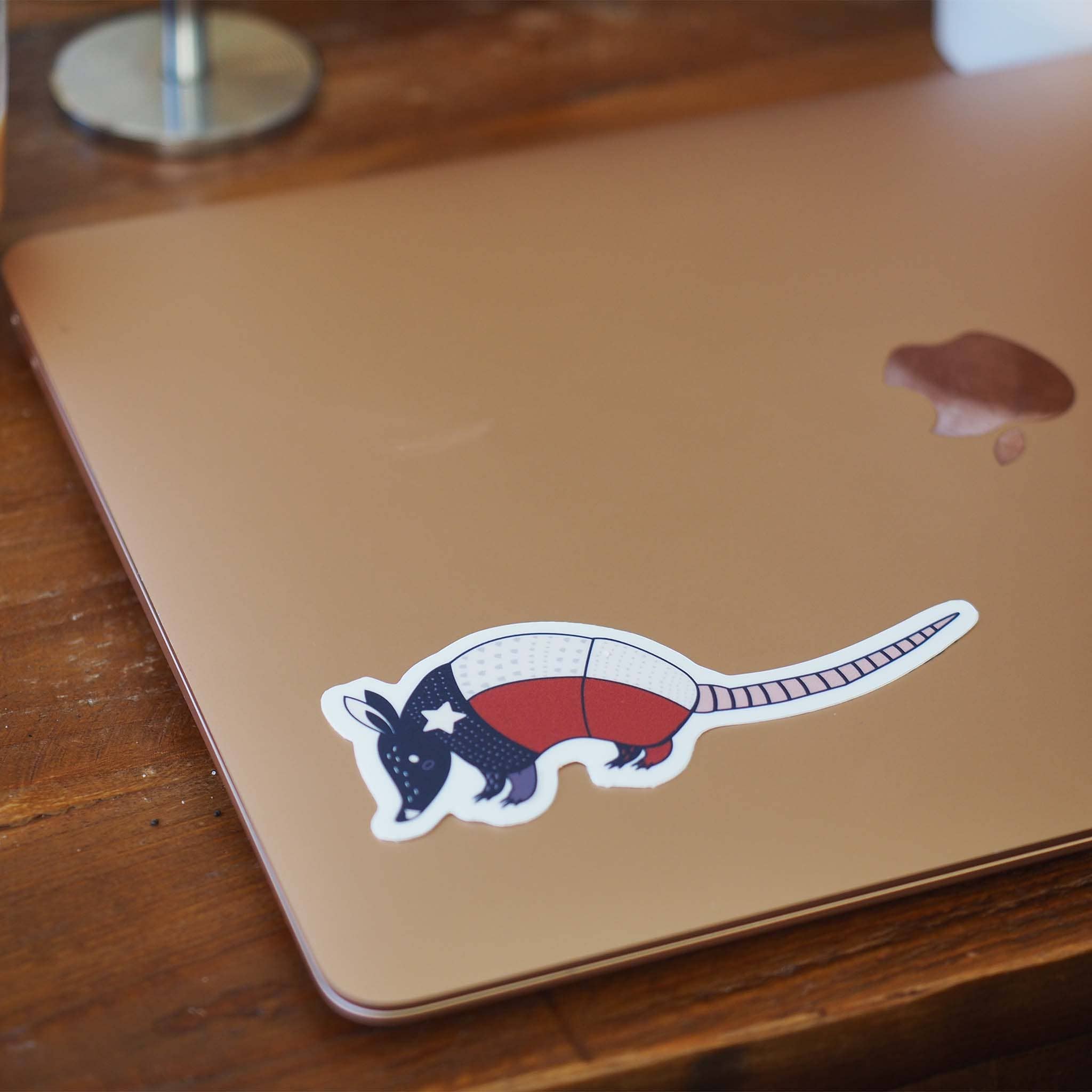 Sentinel Supply - Armadillo Texas Flag Sticker, TX Vinyl Stickers