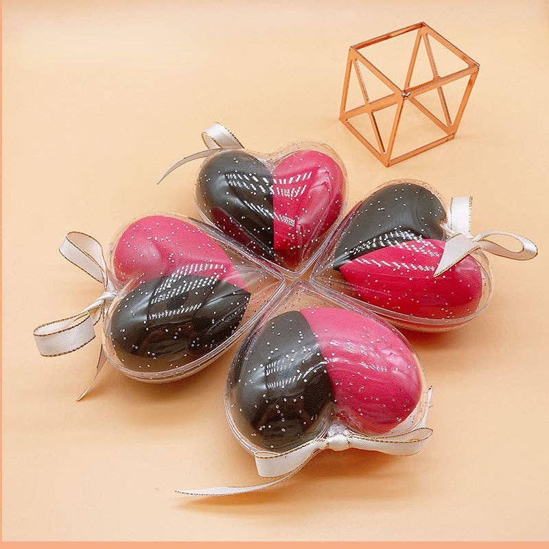 WEST AUSSIE SUPPLIES - Spongo - Valentine's Makeup Sponge 2pcs: Red