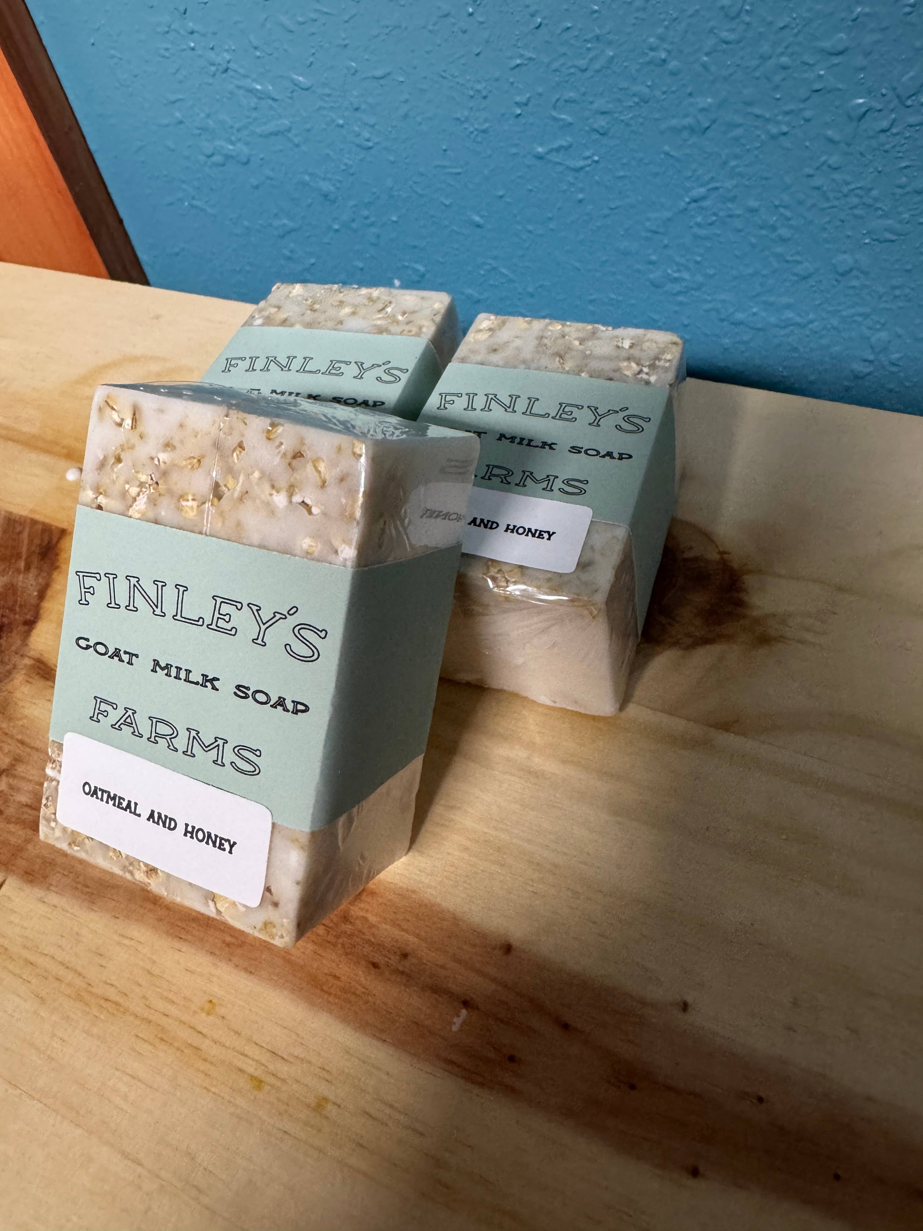 Finleys Farms - Finley’s Farms Goat Milk Soap Bar-Handmade, Natural Skincare: Classic Cowboy
