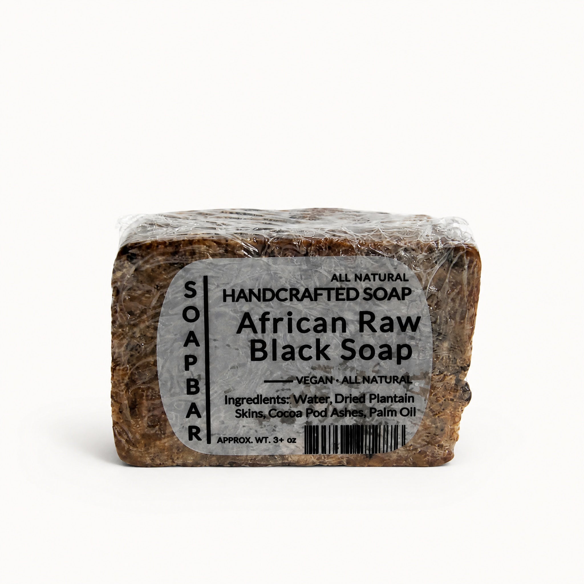 African Black Soap by SOAP BAR available from White Rock Soap Gallery in Dallas