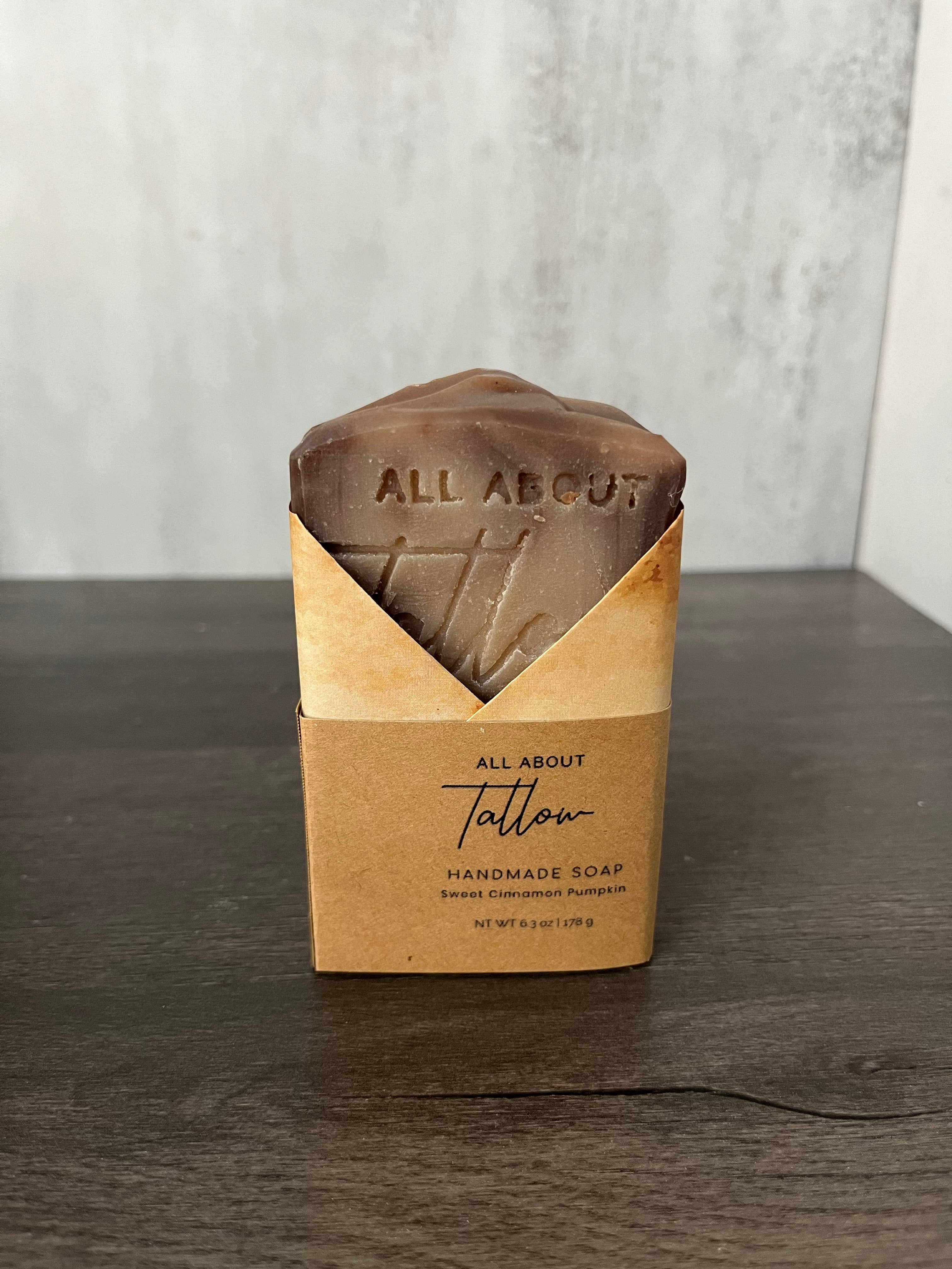 Handcrafted Tallow Soap: Lemongrass & Lime
