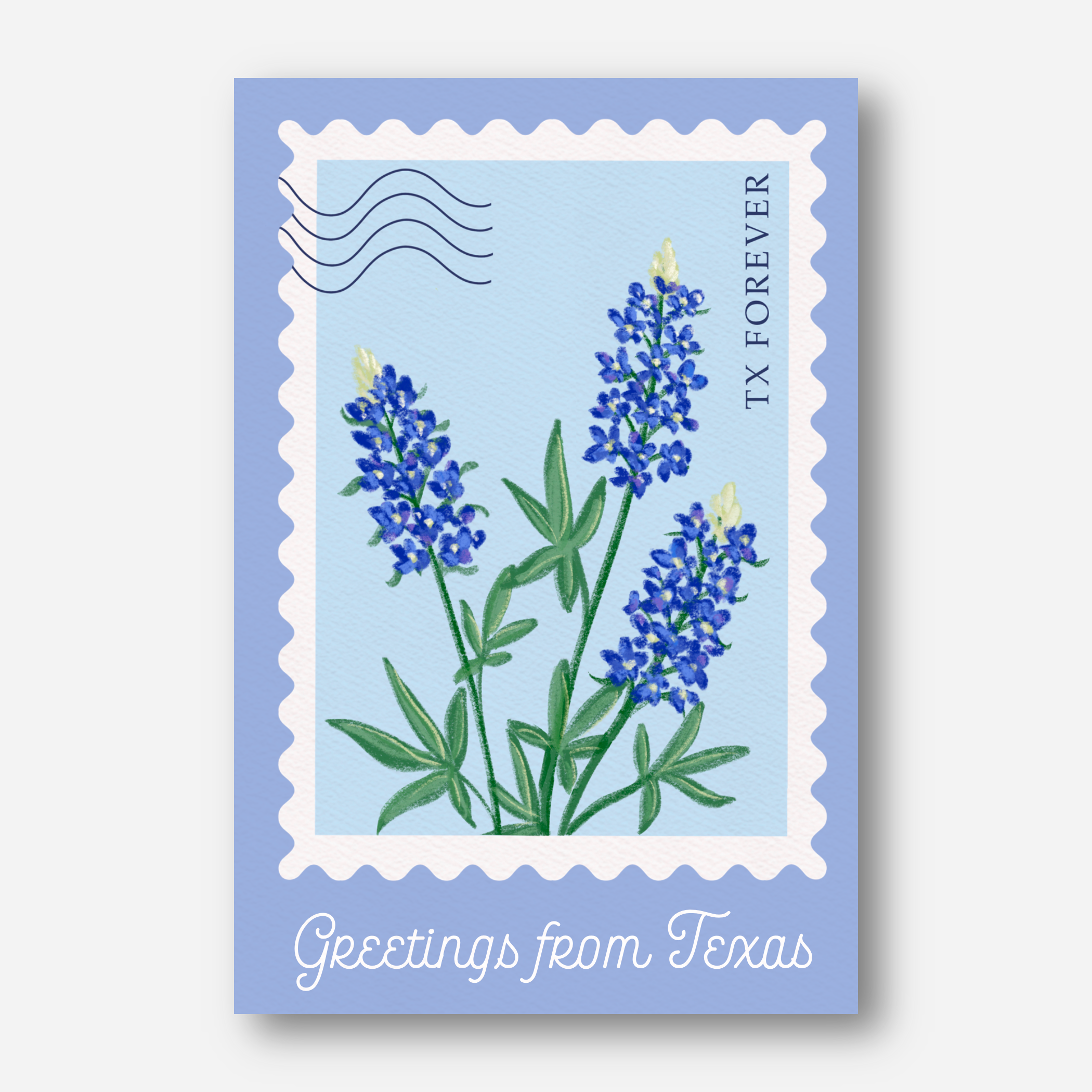 Greetings from Texas Postcard