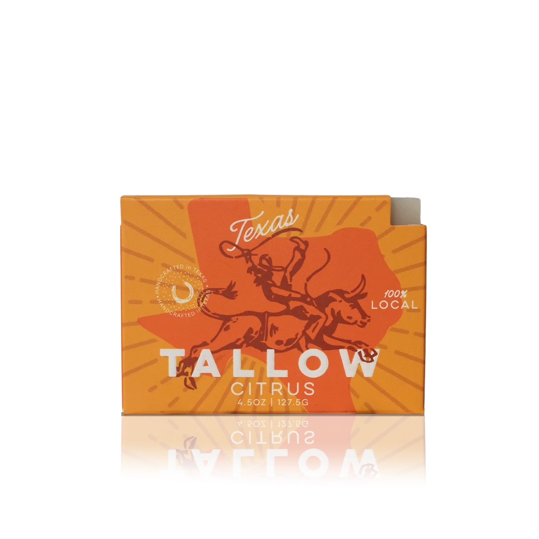 Kuhdoo Soap - Texas TALLOW - Citrus Bar Soap
