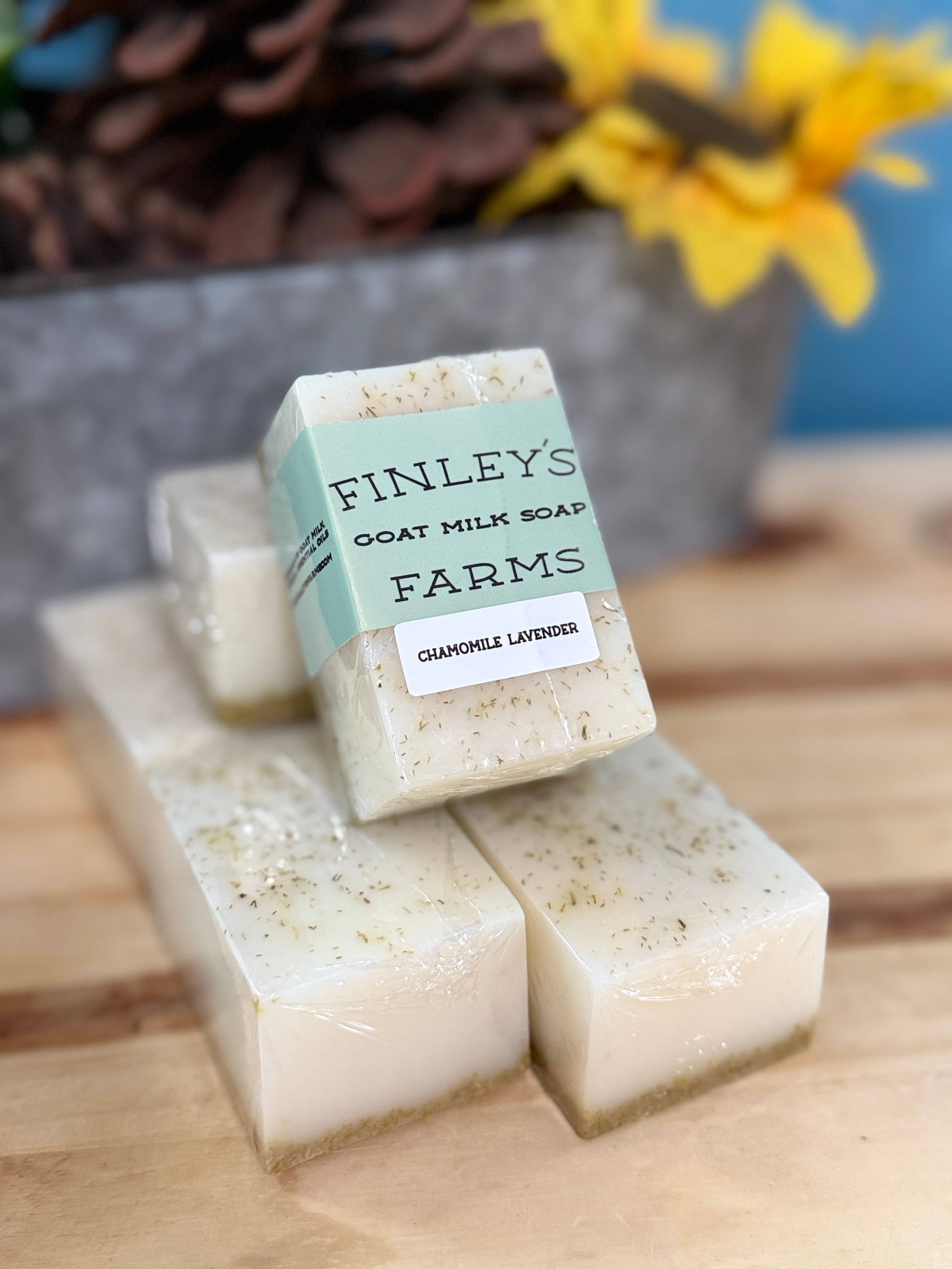 Finleys Farms - Finley’s Farms Goat Milk Soap Bar-Handmade, Natural Skincare: Relaxation Blend