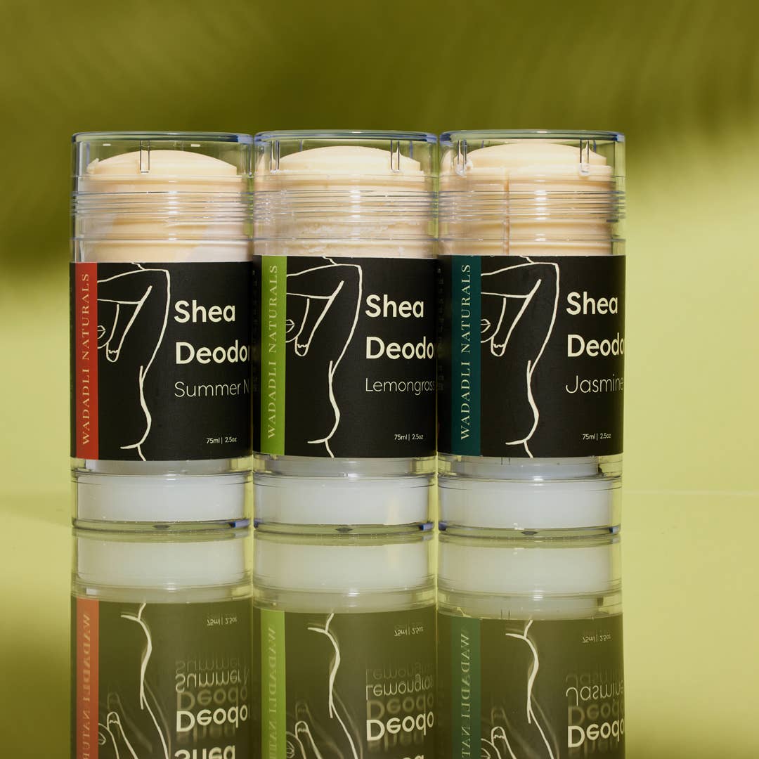 Wadadli Naturals - Natural Shea Deodorant: Lemongrass Ginger