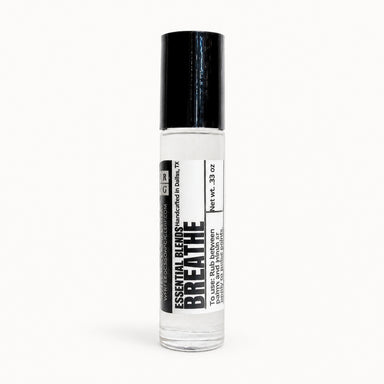Breathe Essential Oil Rollerball by White Rock Soap Gallery available from White Rock Soap Gallery in Dallas