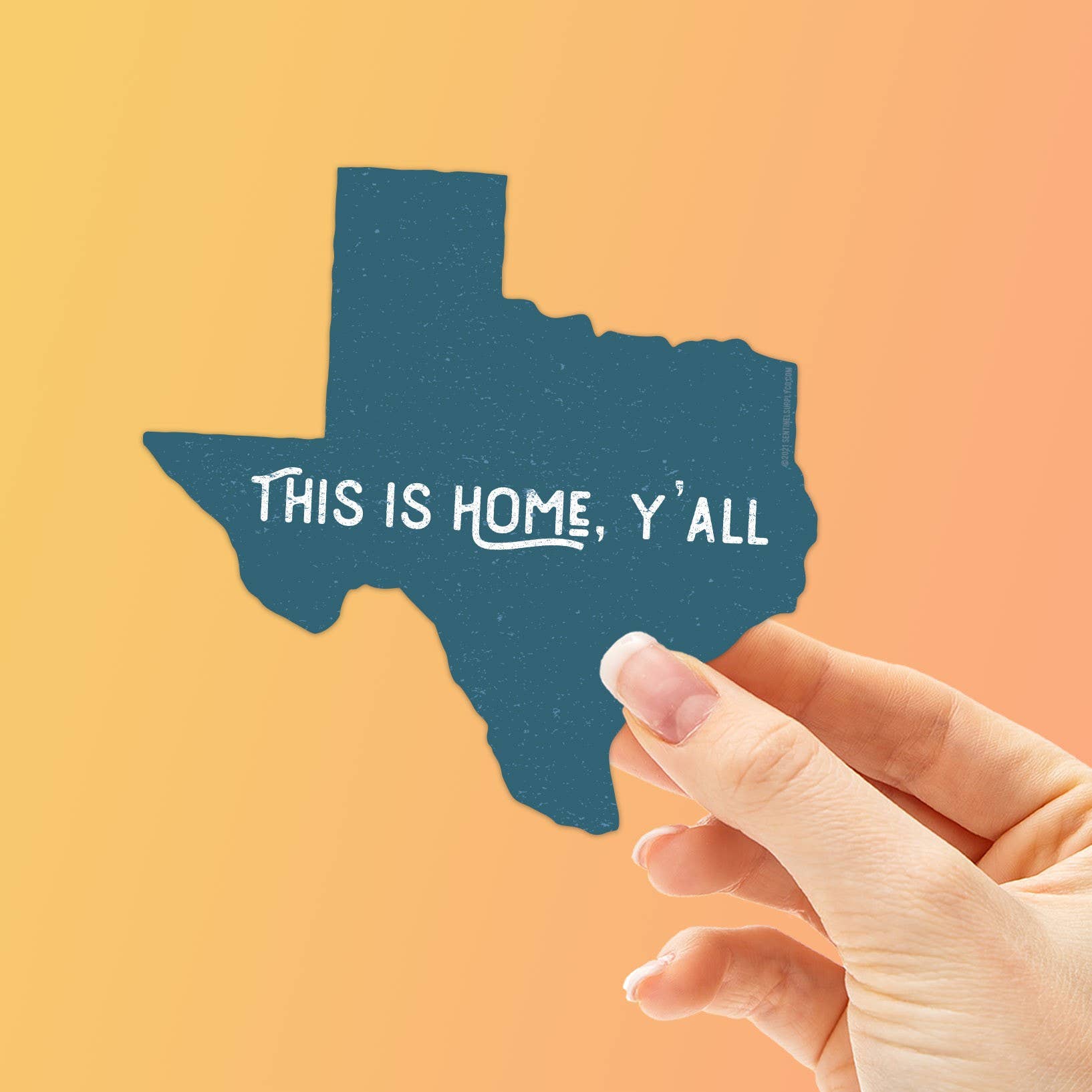 Sentinel Supply - This is Home Y'all Texas Sticker: Large - 4.5"