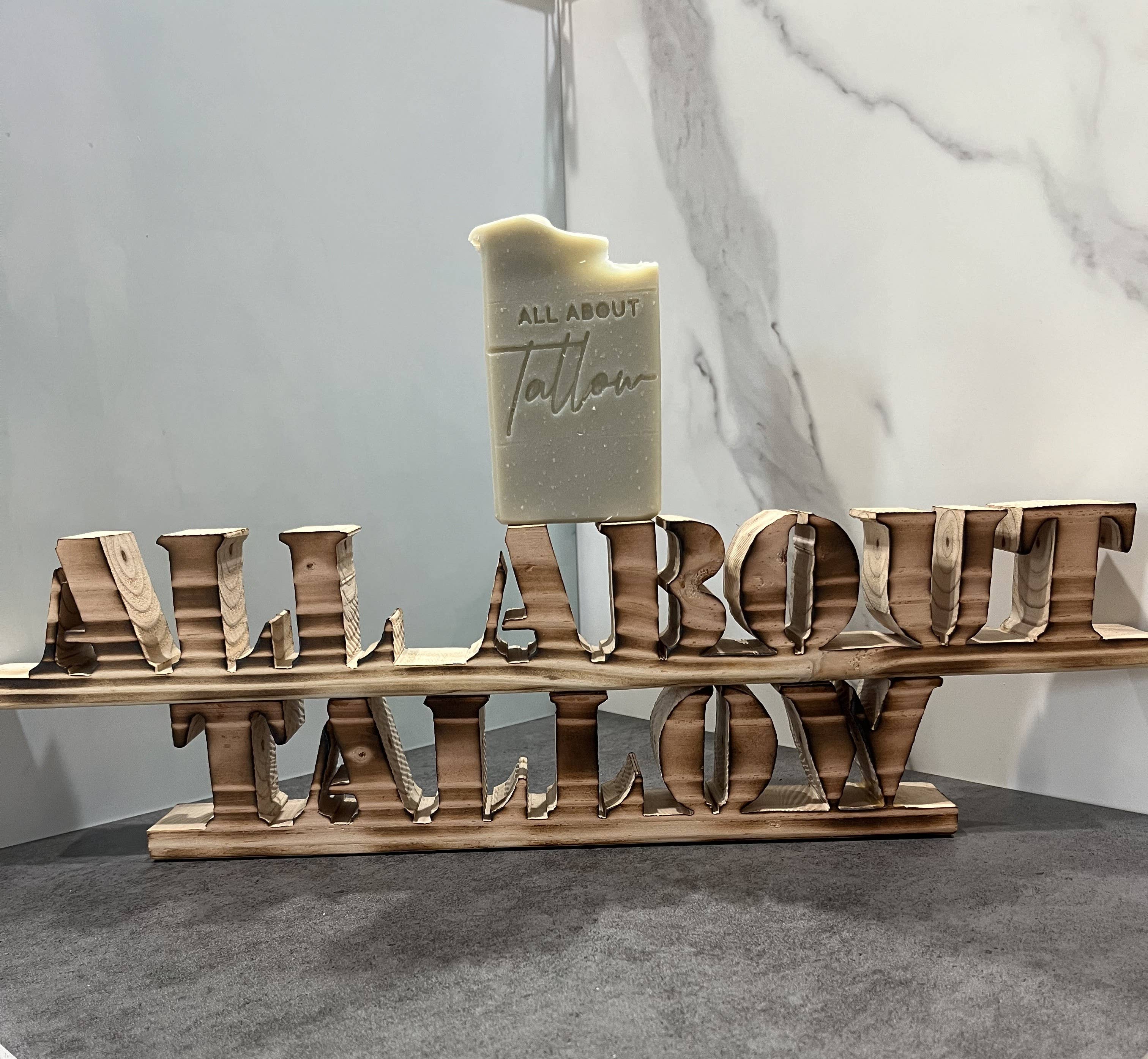 Handcrafted Tallow Soap: Redwood & Moss