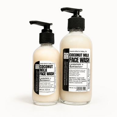 Coconut Milk Face Wash by White Rock Soap Gallery available from White Rock Soap Gallery in Dallas