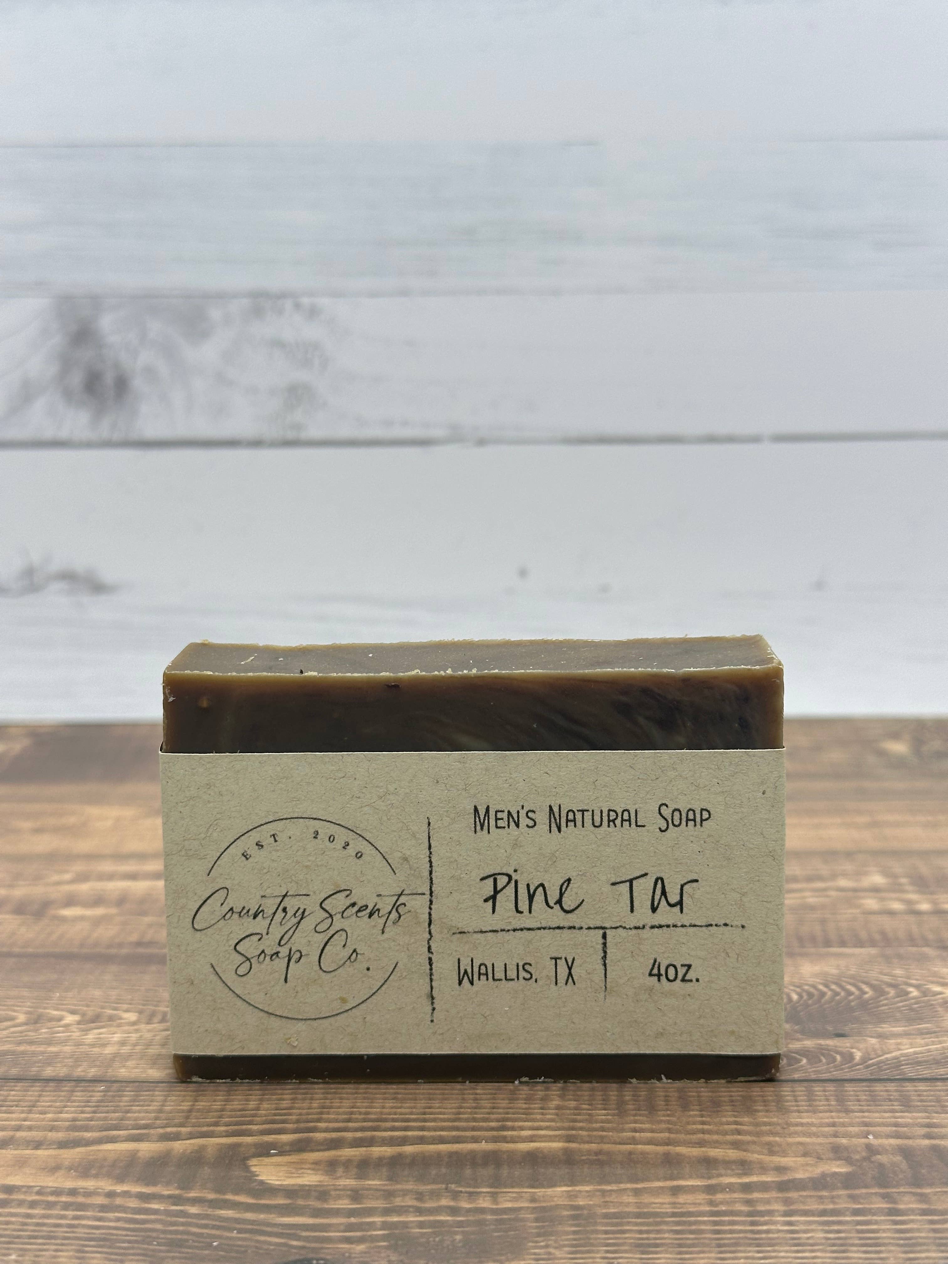 Country Scents Soap Co. - Pine Tar Men's Soap