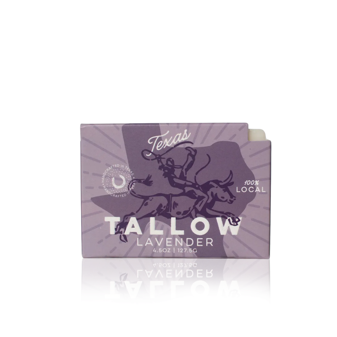 Kuhdoo Soap - Texas TALLOW - Lavender Bar Soap