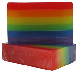 Gifts That Bloom - Cucumber Melon Rainbow Glycerin Soap with Shea Butter