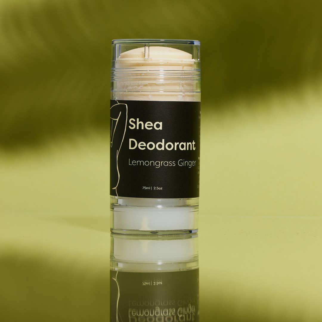 Wadadli Naturals - Natural Shea Deodorant: Lemongrass Ginger