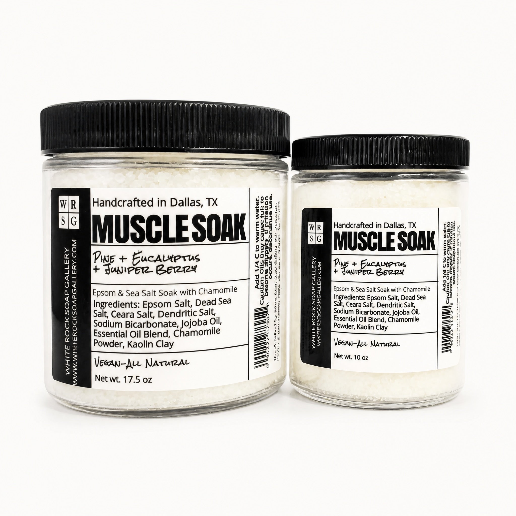 Muscle Soak by White Rock Soap Gallery available from White Rock Soap Gallery in Dallas
